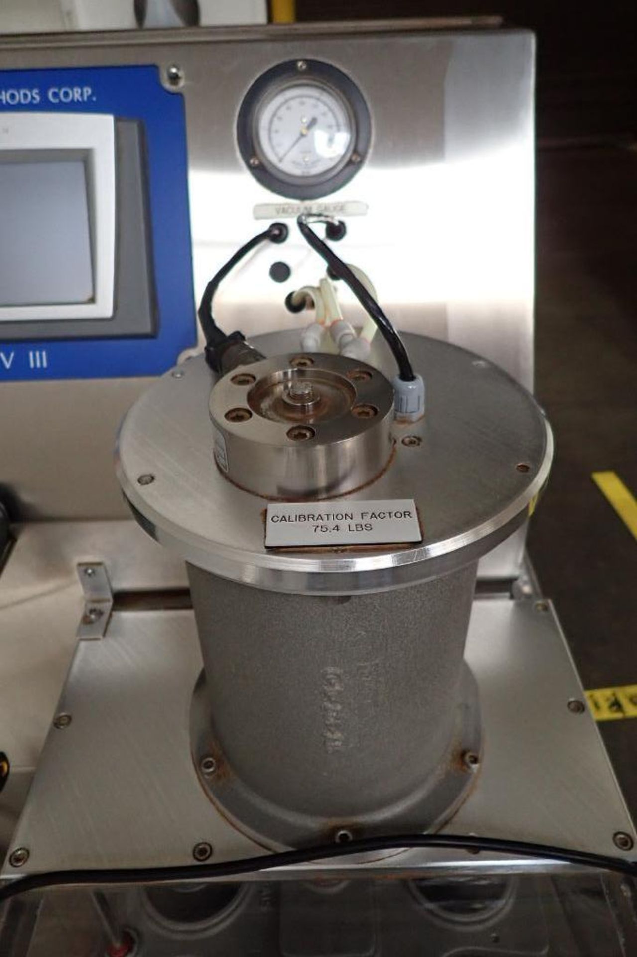 Gemco vacuum burst tester, Model SIV III, SN: 263, on SS cart. **Rigging Fee: $75** - Image 4 of 8