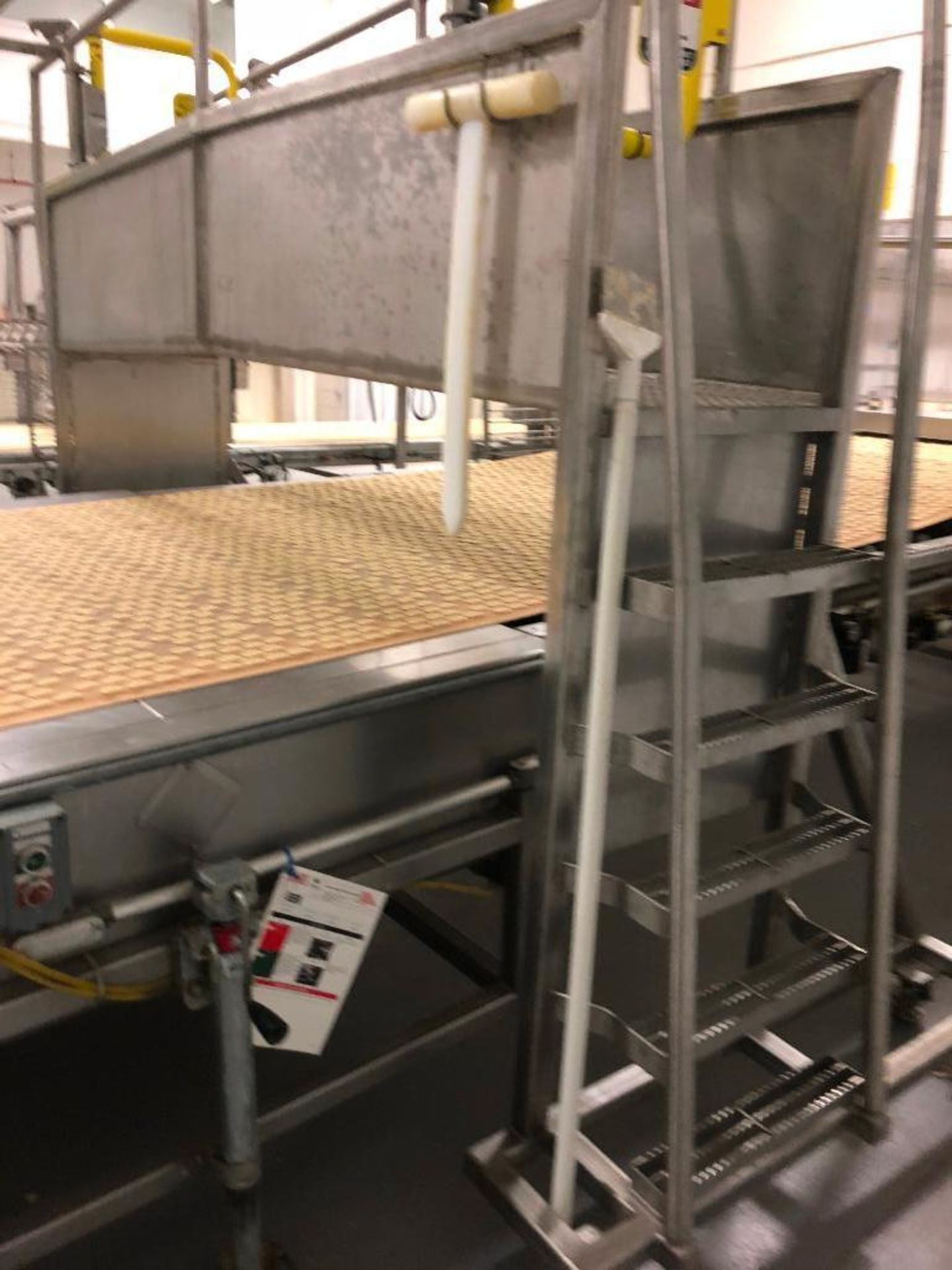 SS conveyor crossover on wheels. (Located in Lancaster, PA) - Image 10 of 10