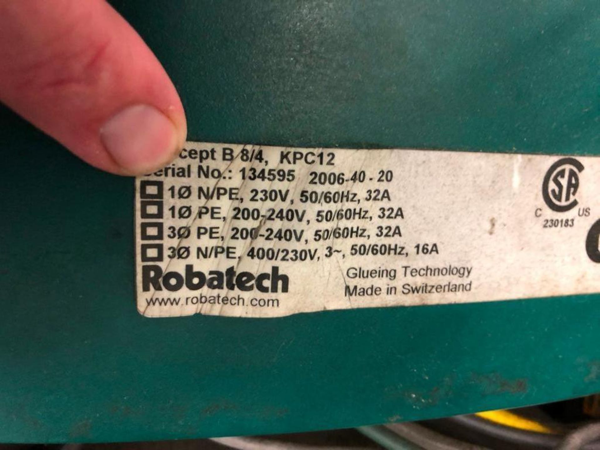 Robatech hot glue pump. (Located in Winona, ON Canada) - Image 5 of 12