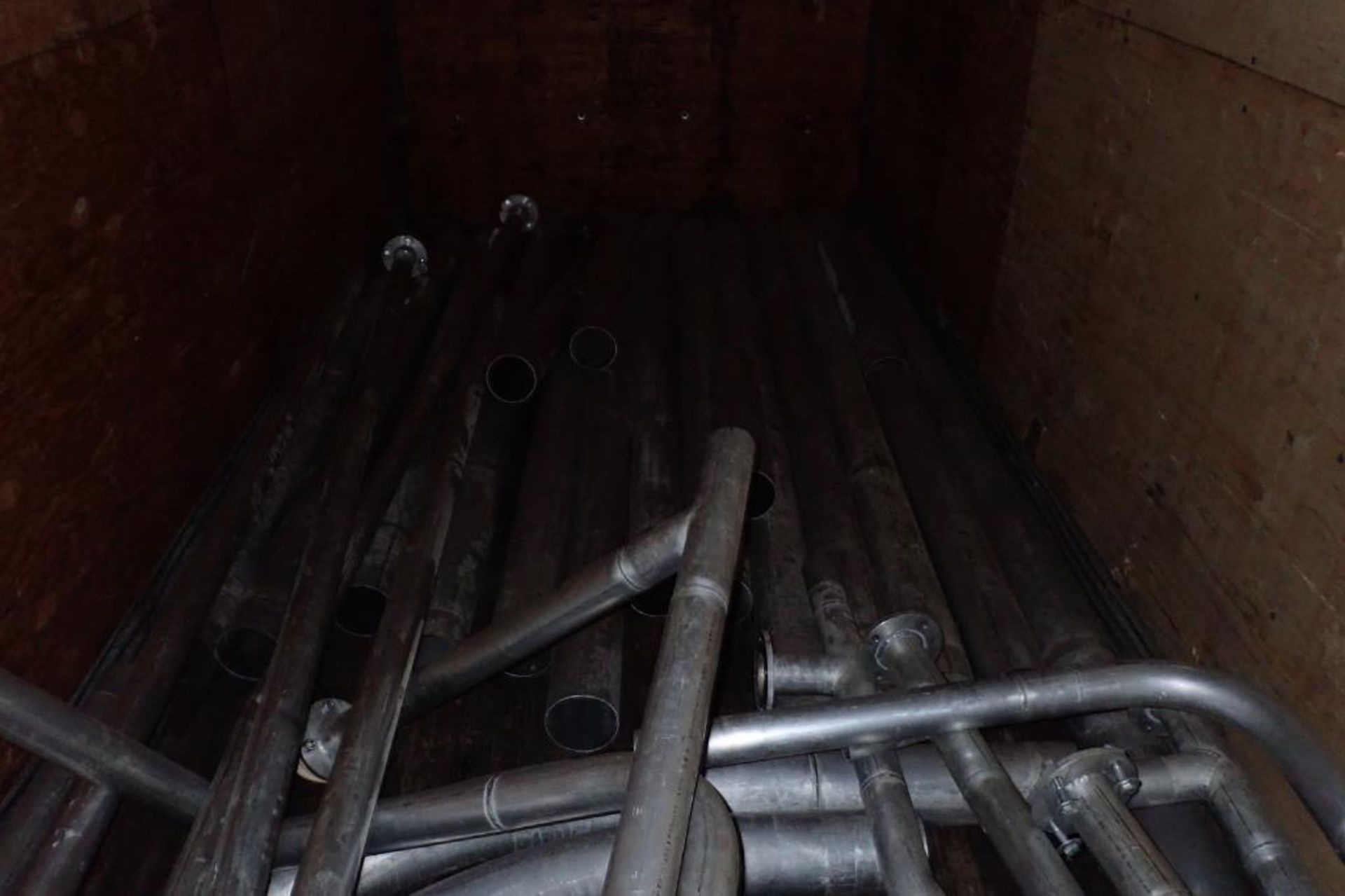 Lot of assorted SS piping, various sizes and lengths. (Located in Kenosha, WI) - Image 9 of 14