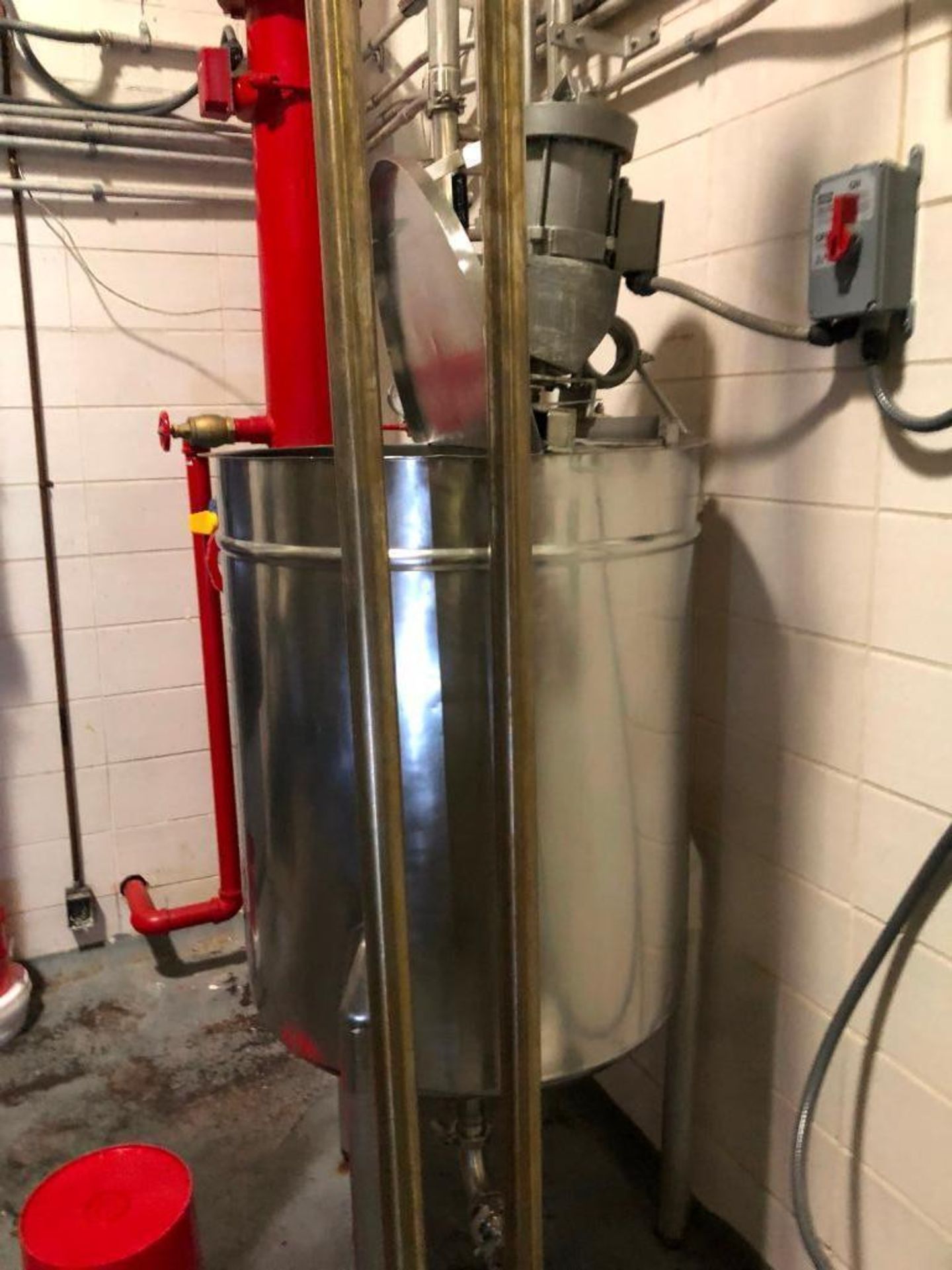 SS batch ingredient tank. (Located in Green Bay, WI) - Image 4 of 12