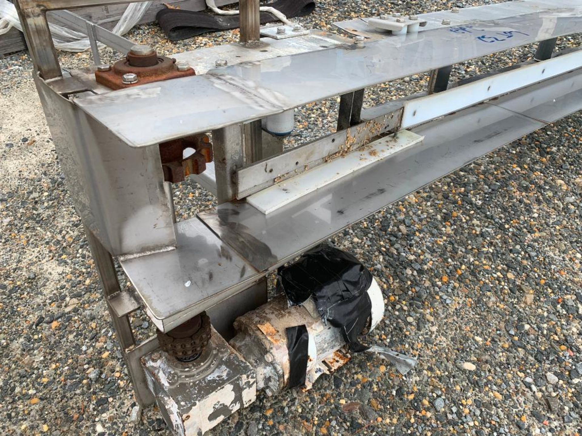 (2) SS conveyor parts, misc. motors and drives. (Located in Faison, NC) - Image 8 of 12