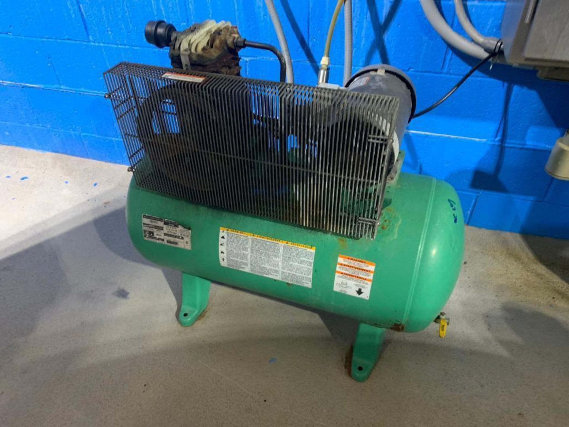 Speed Air 30 Gal. horizontal air compressor. (Located in Faison, NC) - Image 2 of 10