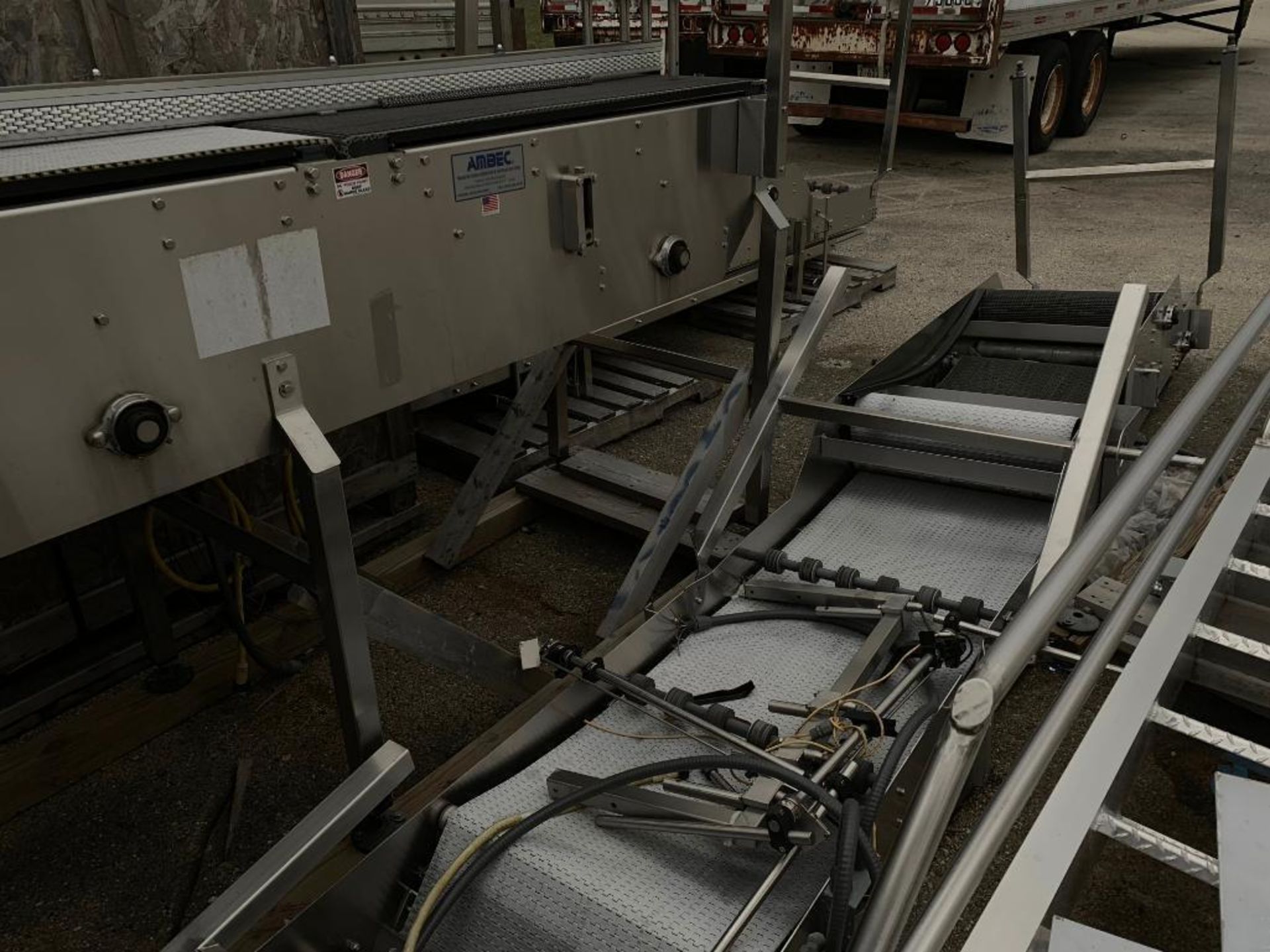 (3) pieces misc. stainless steel conveyor parts . (Located in Kenosha, WI) - Image 4 of 6