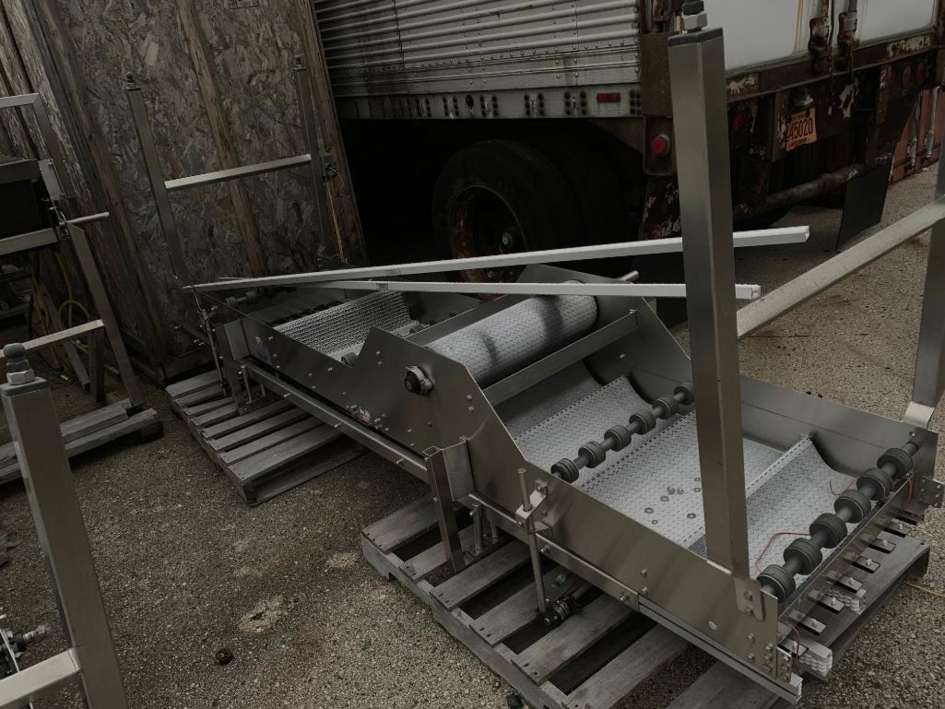 (3) pieces misc. stainless steel conveyor parts . (Located in Kenosha, WI) - Image 5 of 6