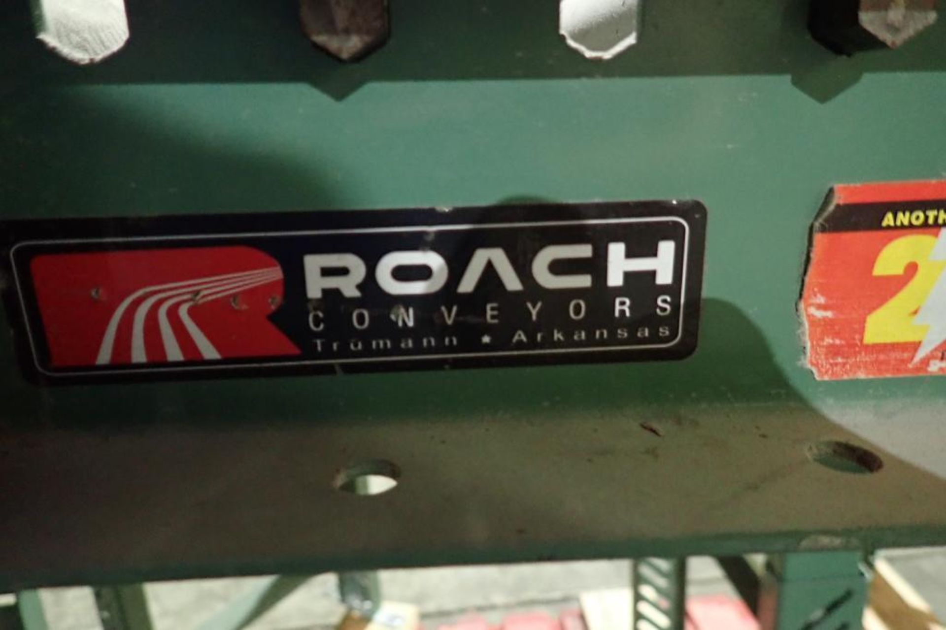 Roach mild steel gravity roller conveyor. (Located in Lodi, CA) - Image 13 of 14