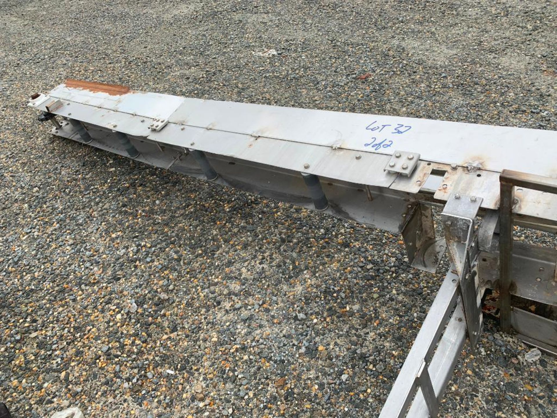 (2) SS conveyor parts, misc. motors and drives. (Located in Faison, NC) - Image 11 of 12