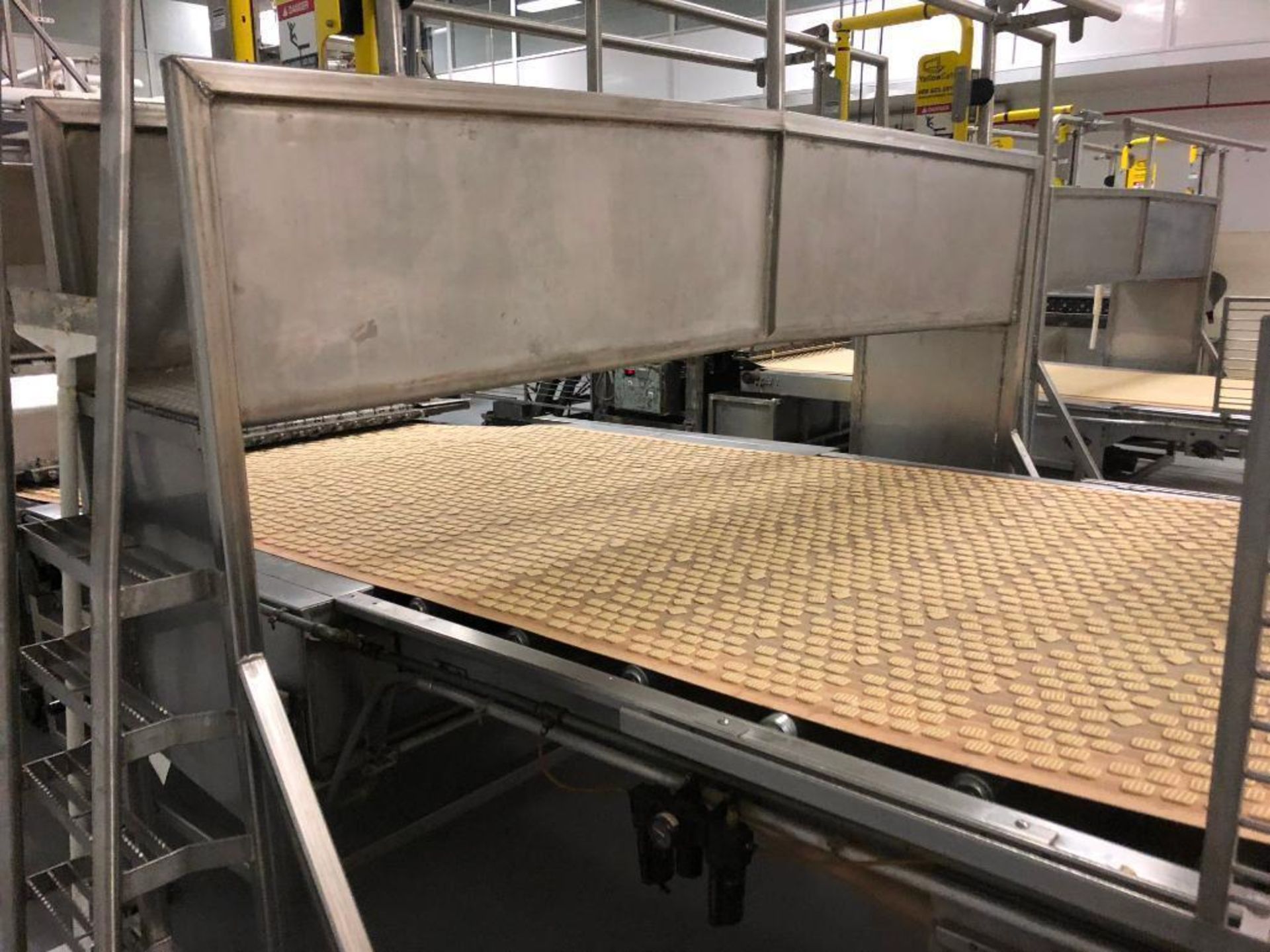 SS conveyor crossover on wheels. (Located in Lancaster, PA) - Image 2 of 10