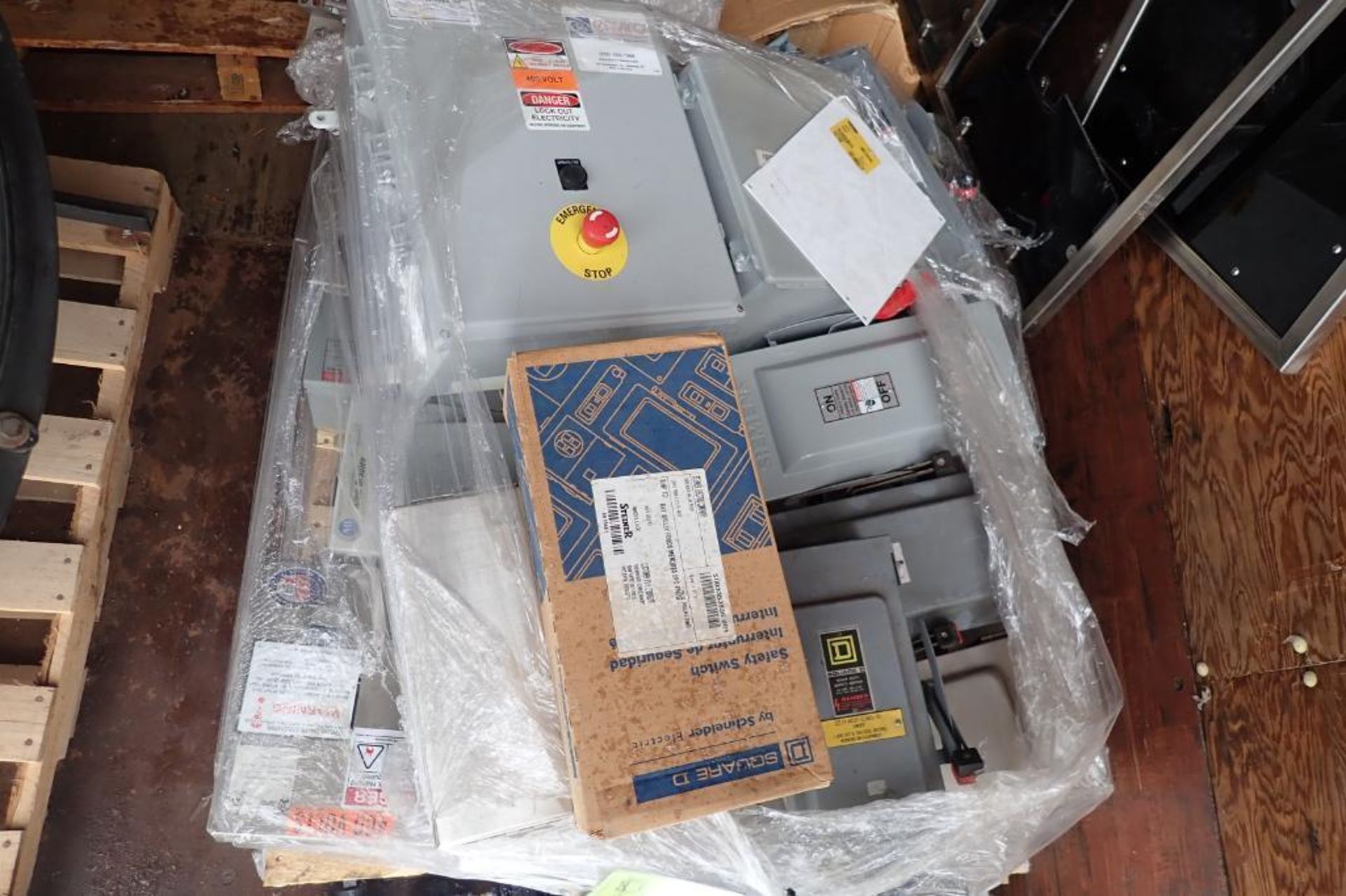 Lot of assorted electric parts, HD switches, control panels. (Located in Kenosha, WI) - Image 2 of 10