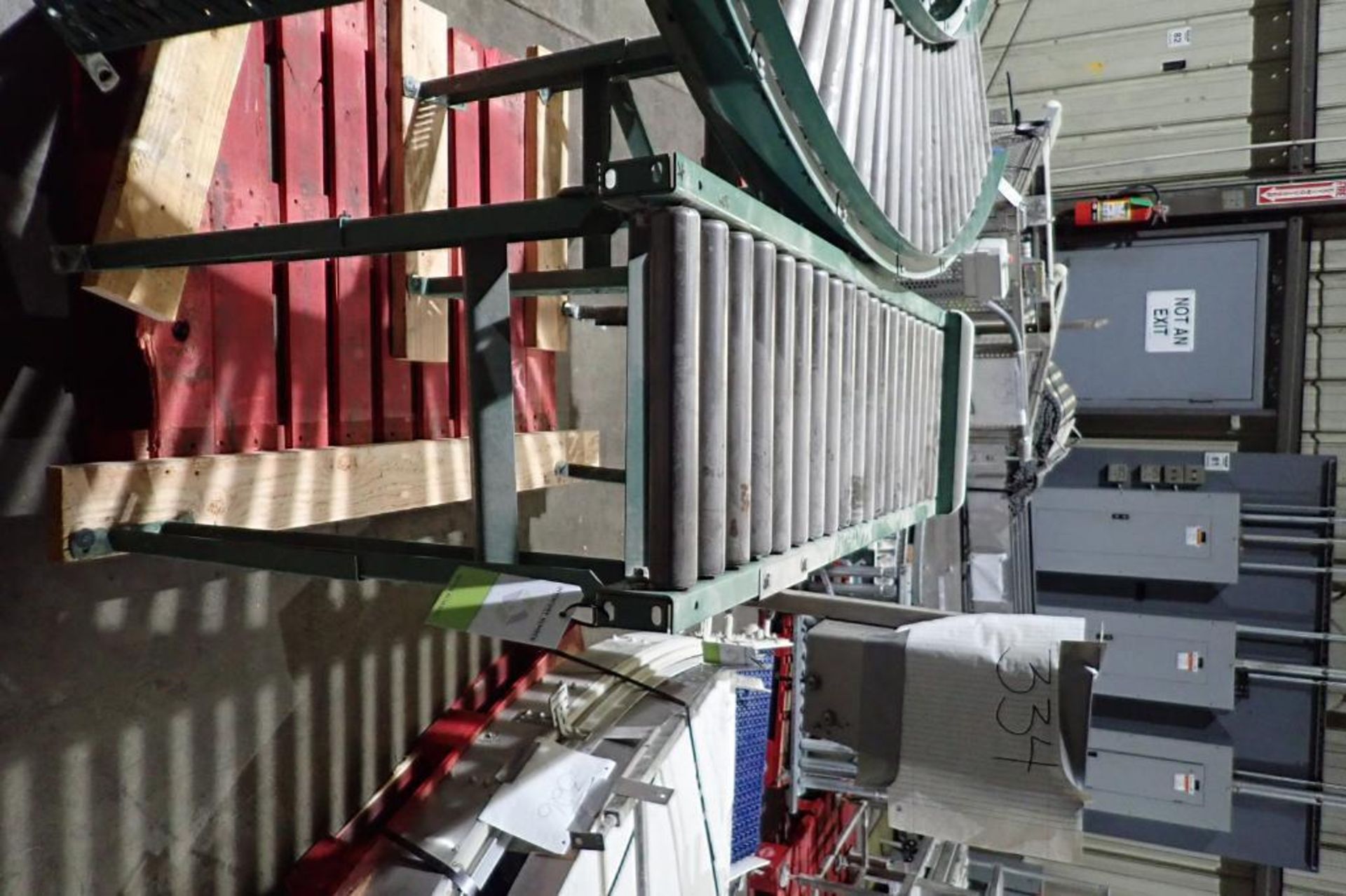 Roach mild steel gravity roller conveyor. (Located in Lodi, CA) - Image 9 of 14