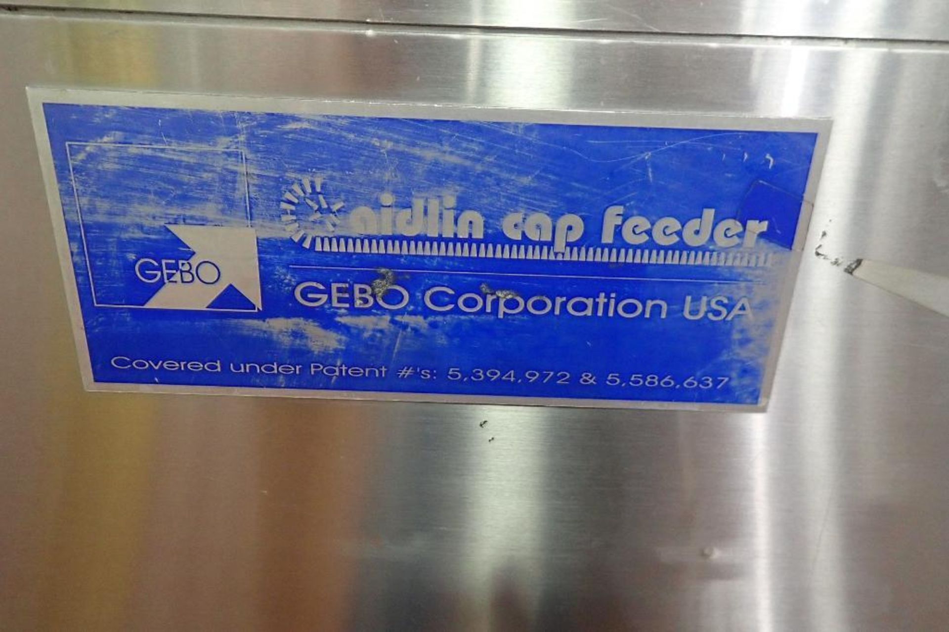 Aidlin SS cap feeder - GEBO - (Located in Newport, TN) - Image 4 of 6
