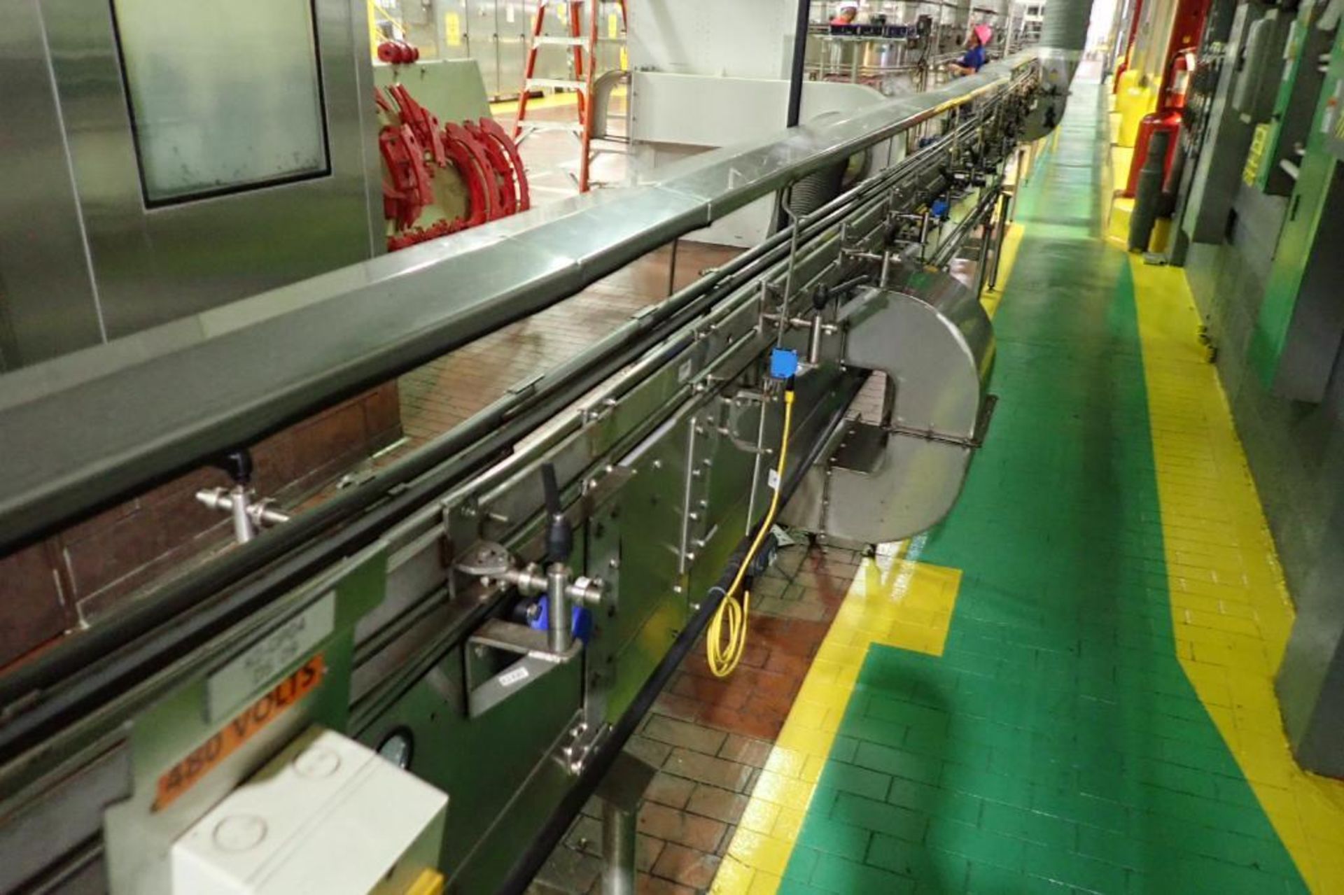 GEBO SS adjustable can conveyor - (Located in Newport, TN) - Image 4 of 13