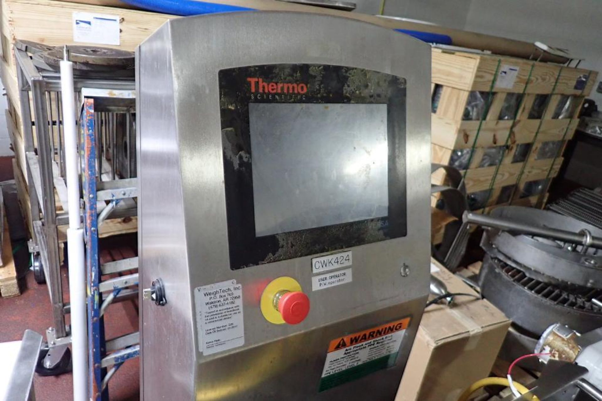 2010 Thermo checkweigher - (Located in Fayetteville, AR) - Image 3 of 9