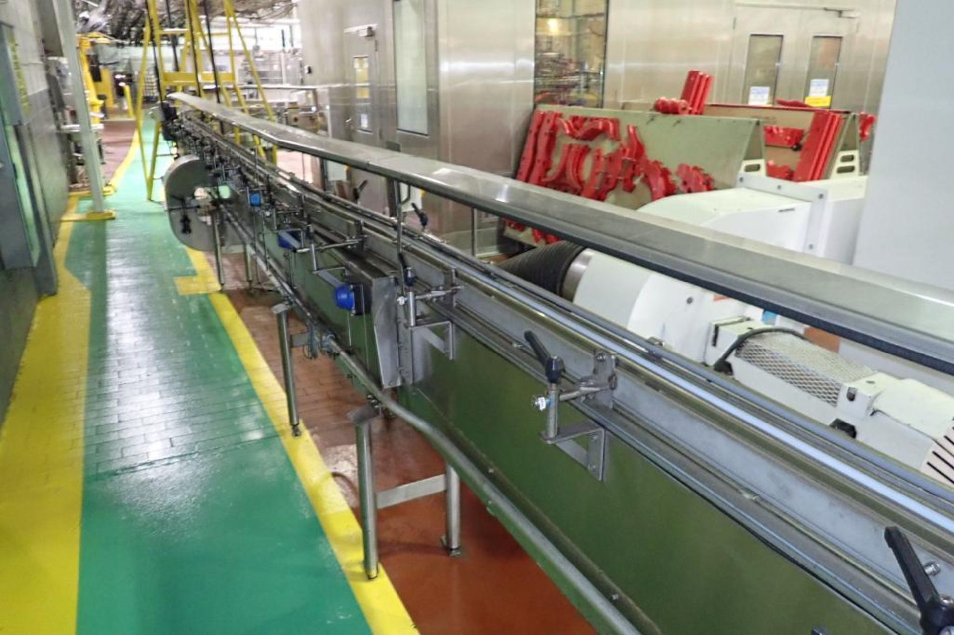 GEBO SS adjustable can conveyor - (Located in Newport, TN) - Image 11 of 13