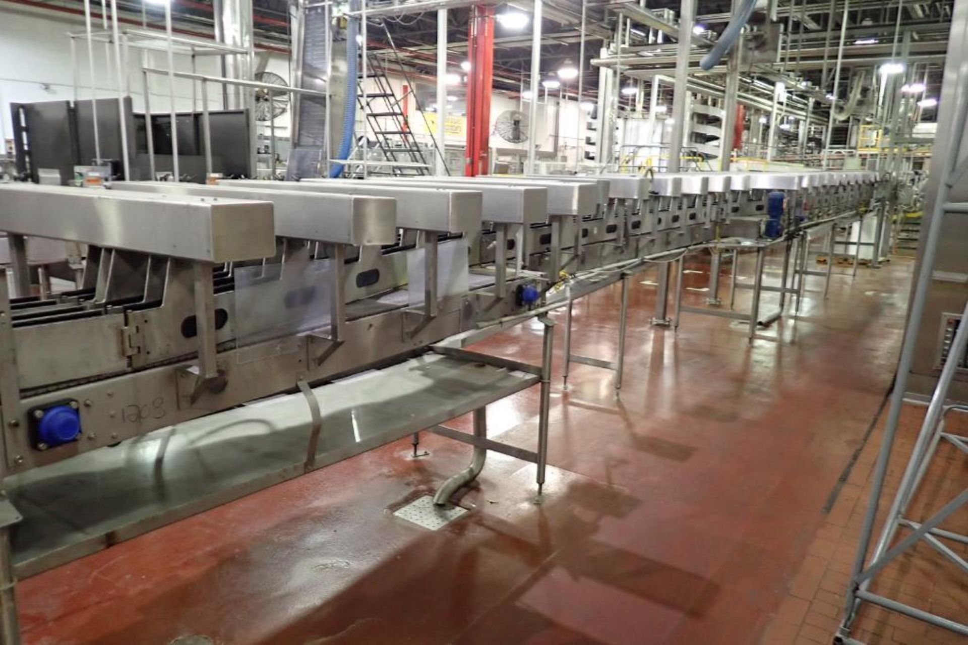 GEBO SS adjustable 4-lane can conveyor - (Located in Newport, TN) - Image 10 of 18