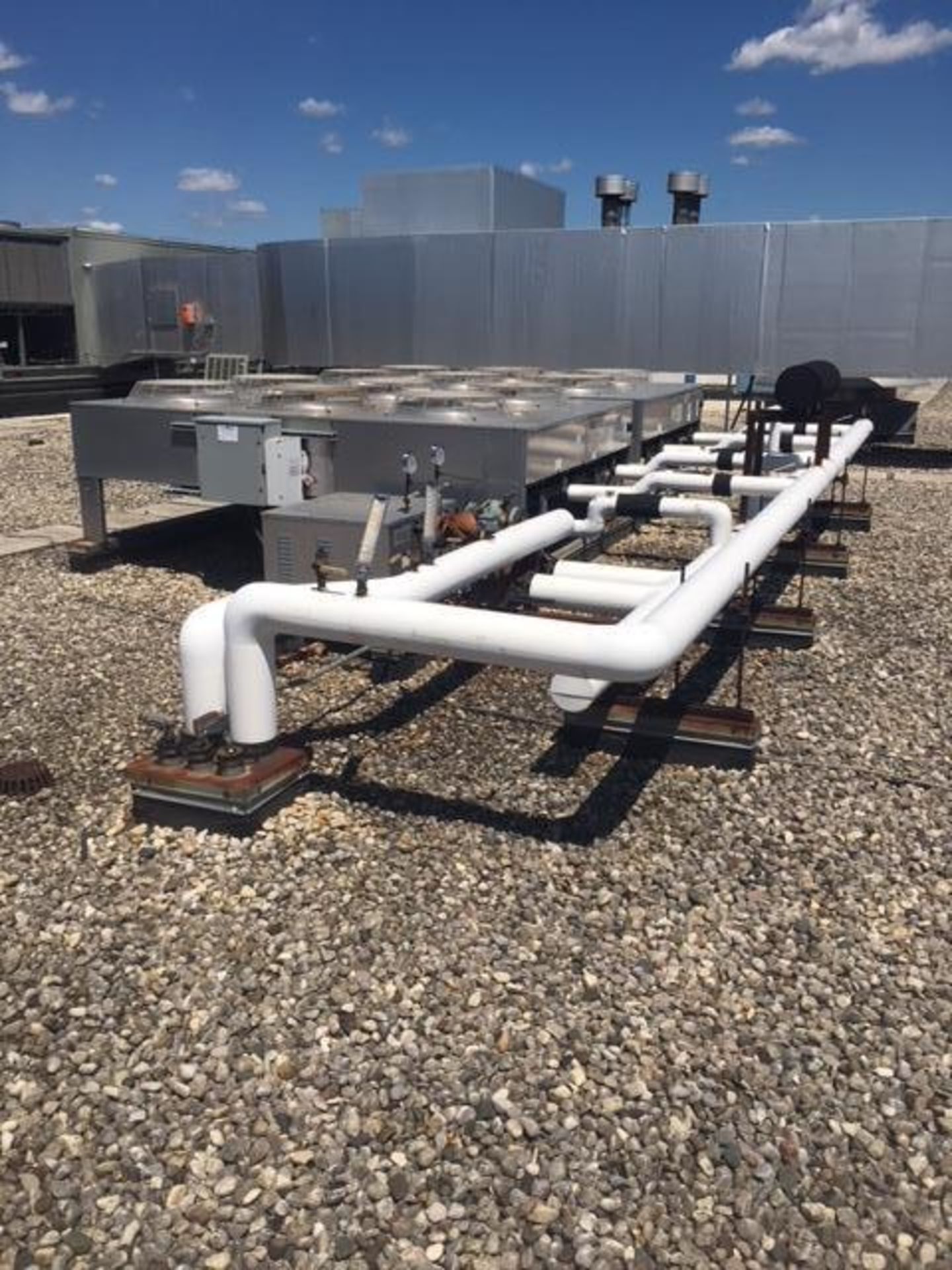 (2) 2008 Liebert 6-fan roof top dry condensers - (Located in Naperville, IL) - Image 2 of 9