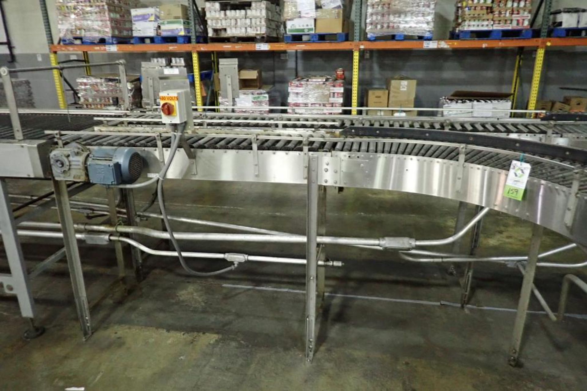 SS power roller conveyor - (Located in Newport, TN) - Image 3 of 5