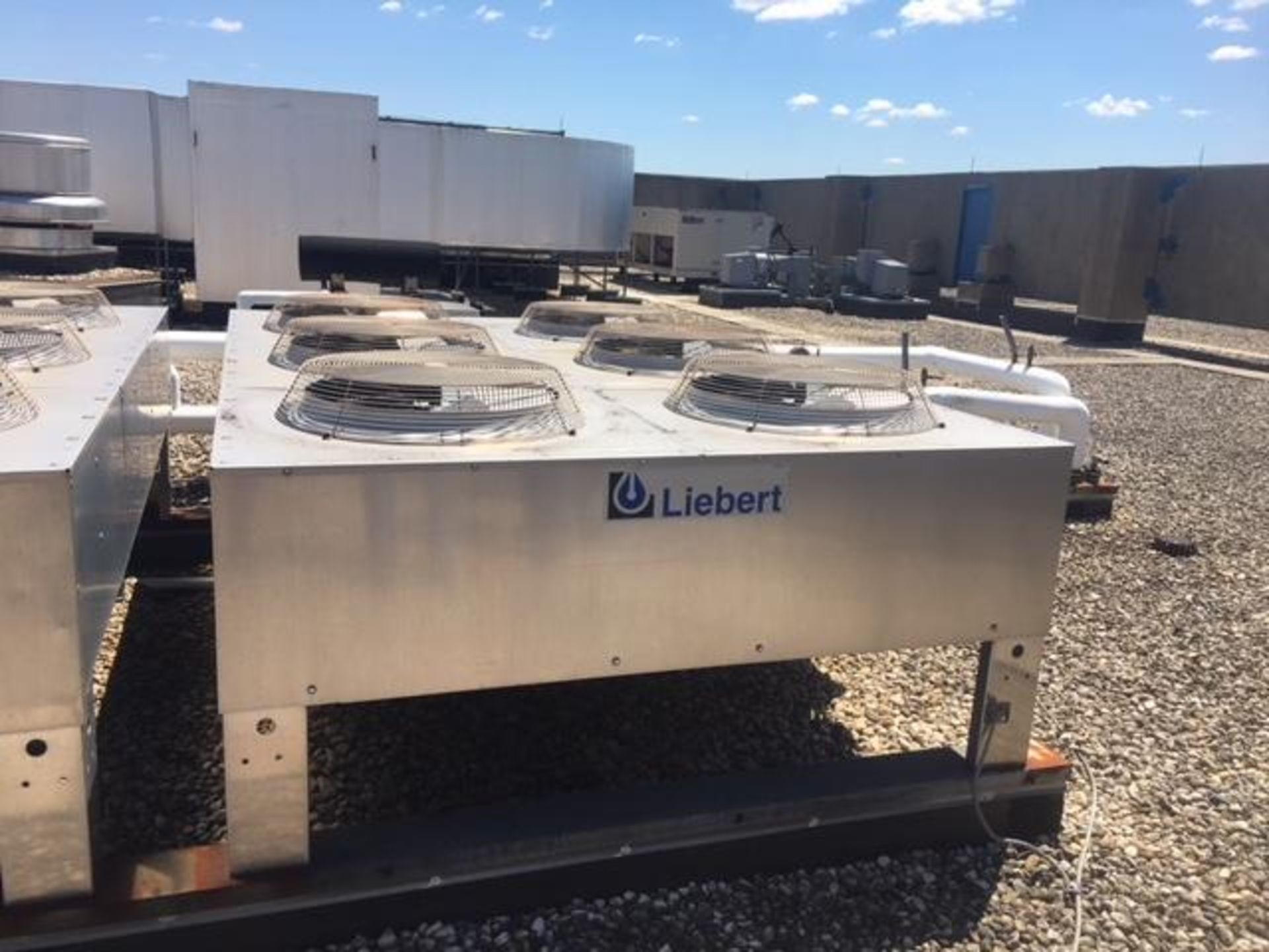 (2) 2008 Liebert 6-fan roof top dry condensers - (Located in Naperville, IL) - Image 8 of 9