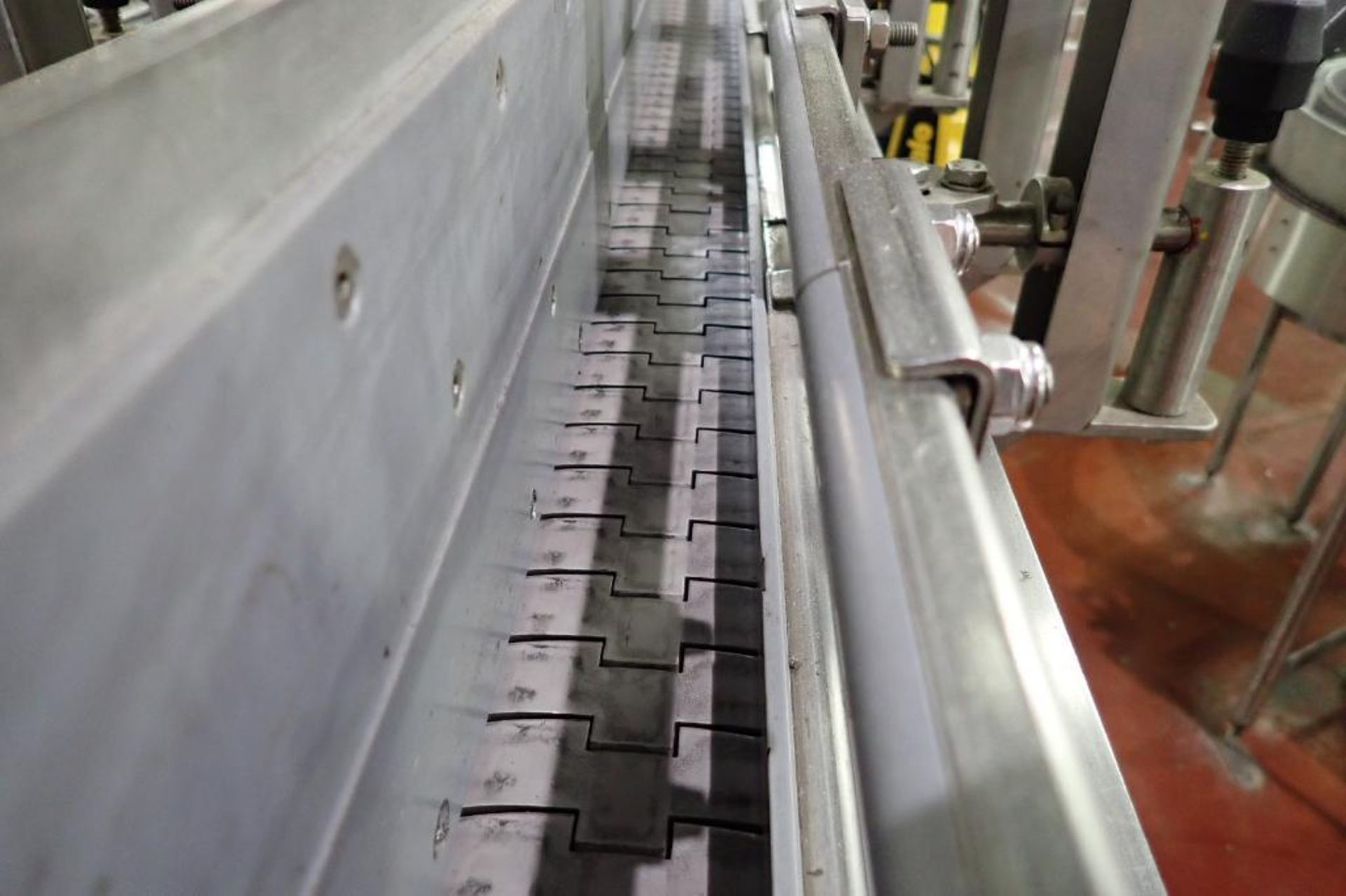 GEBO SS adjustable dual lane can conveyor - (Located in Newport, TN) - Image 9 of 15