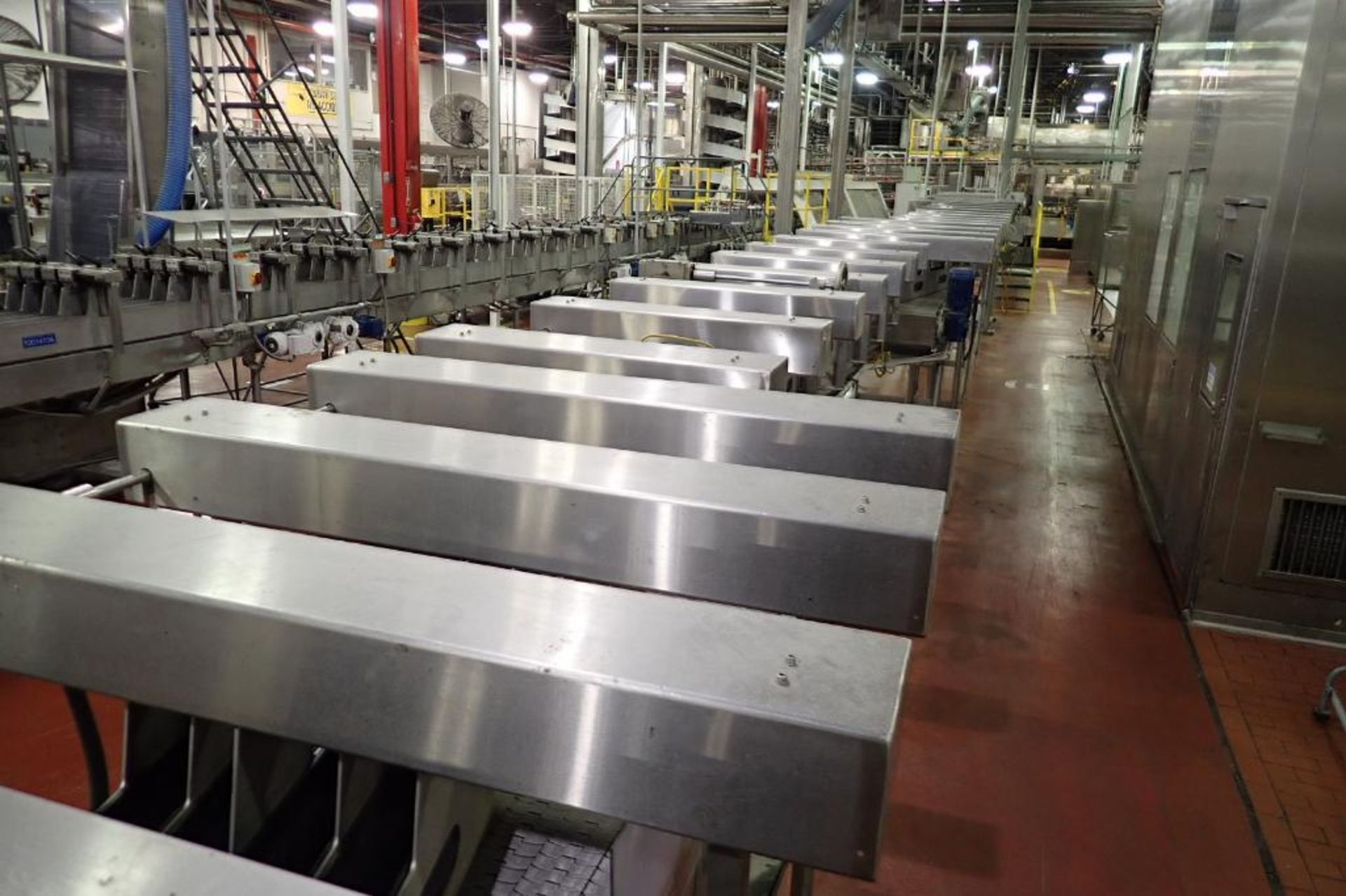 GEBO SS adjustable 4-lane can conveyor - (Located in Newport, TN) - Image 12 of 18