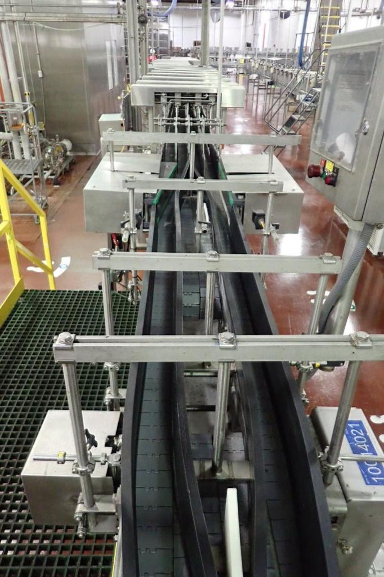 GEBO SS adjustable 4-lane can conveyor - (Located in Newport, TN) - Image 16 of 18