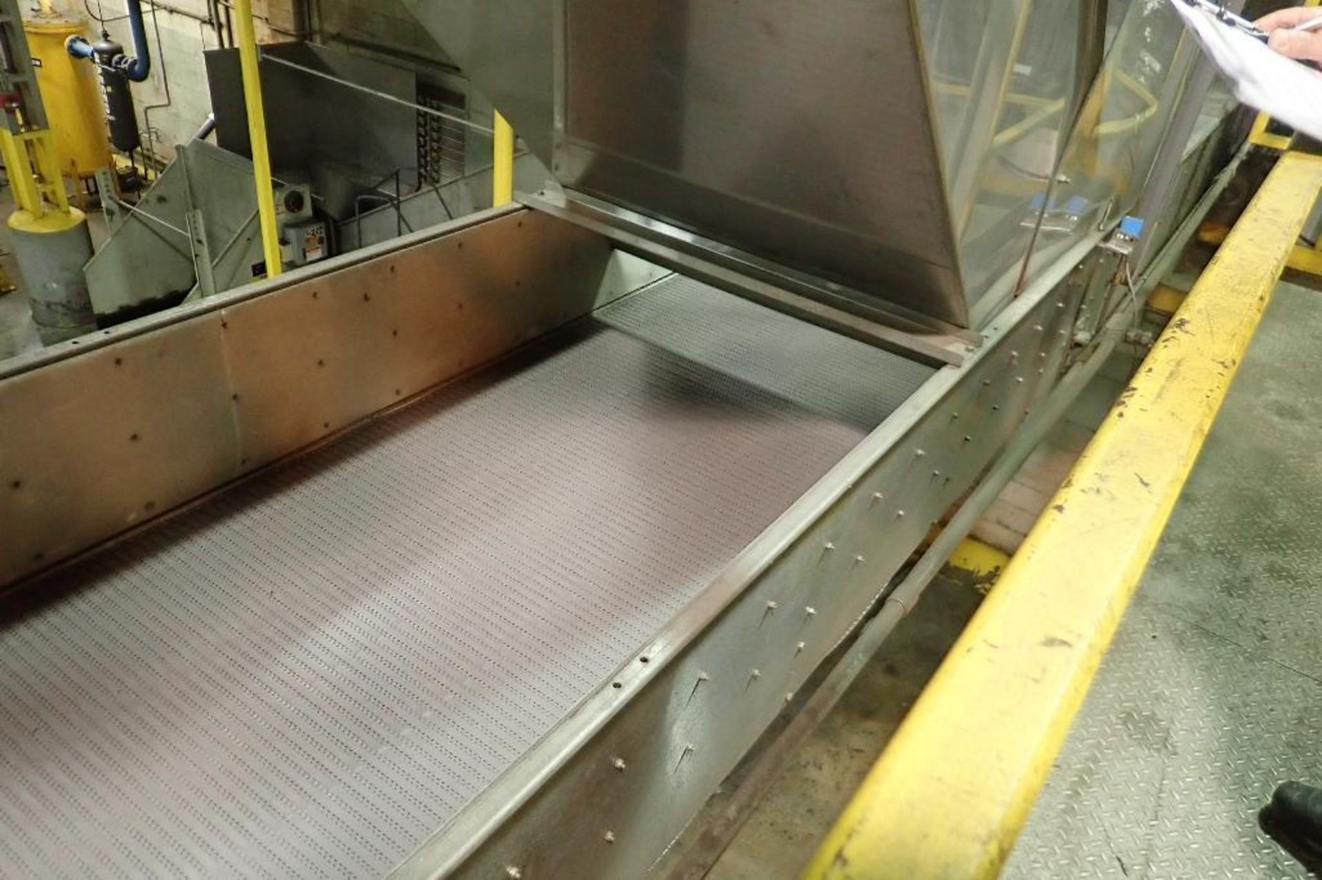 SS conveyor 22 ft. l x 36 in.w - (Located in Newport, TN)