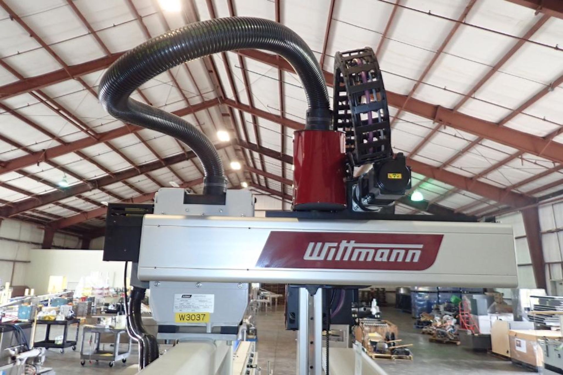 2015 Whittmann robotic inter molded label placing system, robot type W837-0138, article number - Image 37 of 98