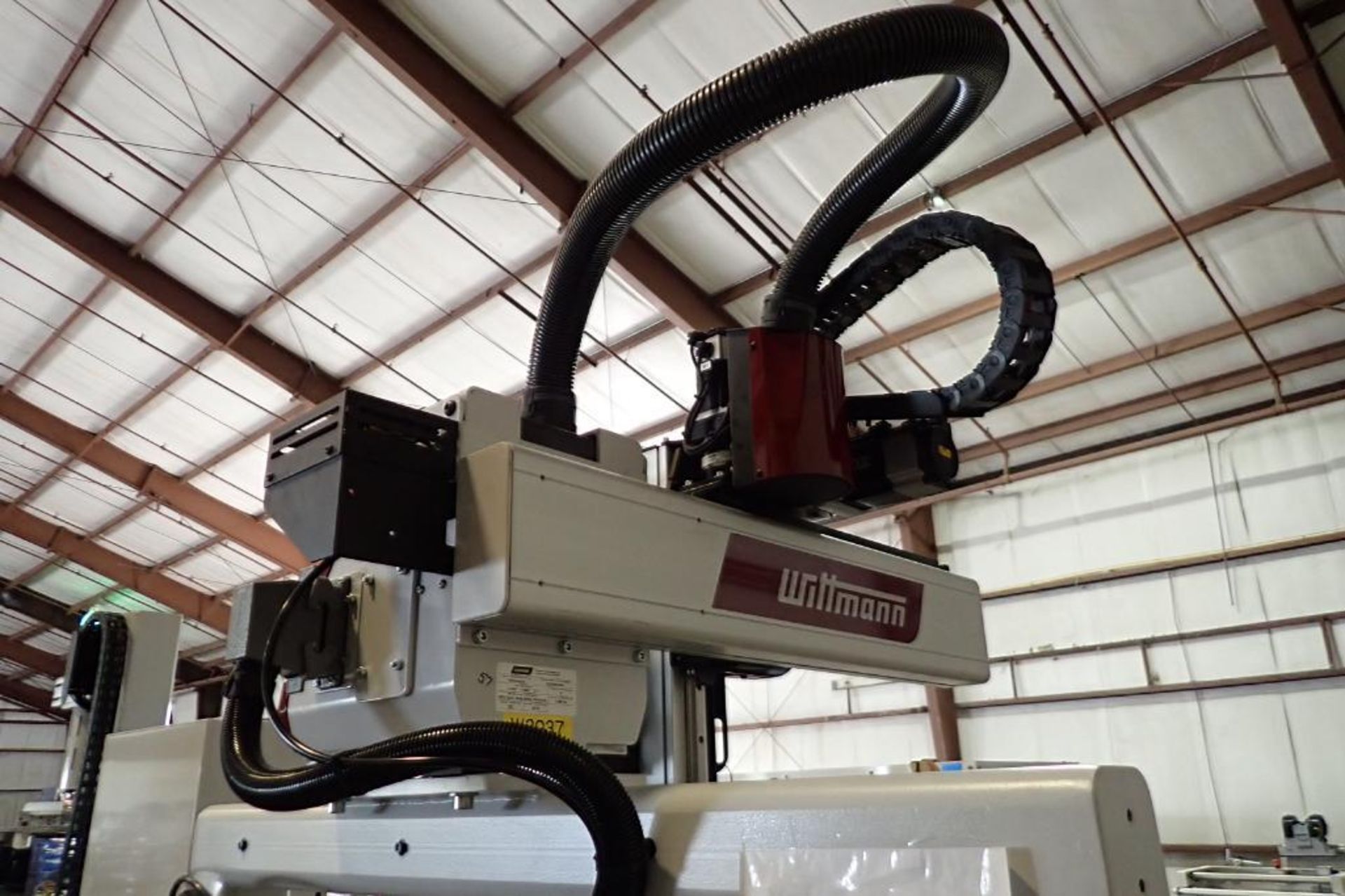 2015 Whittmann robotic inter molded label placing system, robot type W837-0139, article number - Image 42 of 96