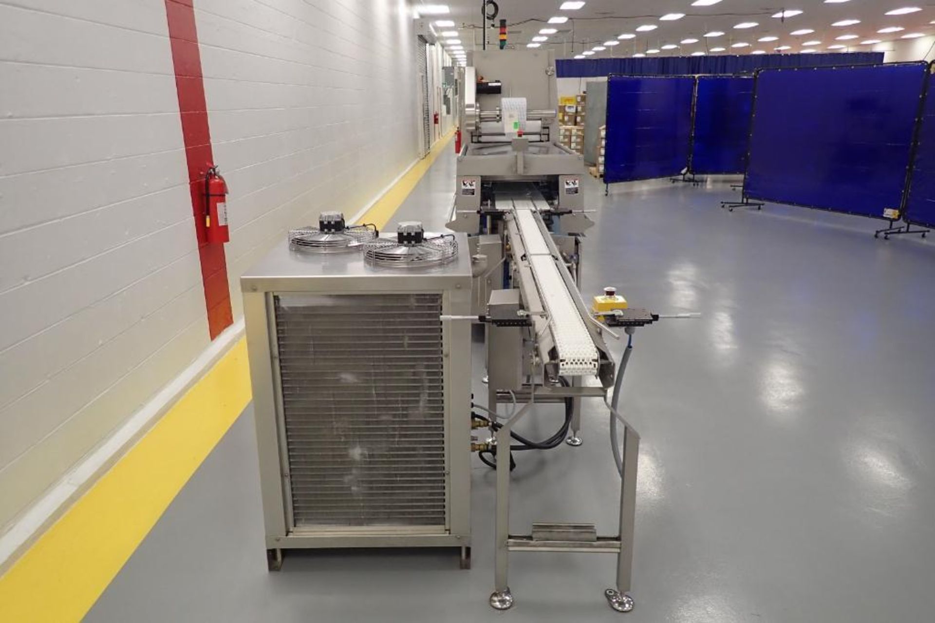 2015 GEA twinstar 8 spot tray sealer, SN 4047100314, 4 in. infeed x 12.5 in. discharge, Allen - Image 4 of 101