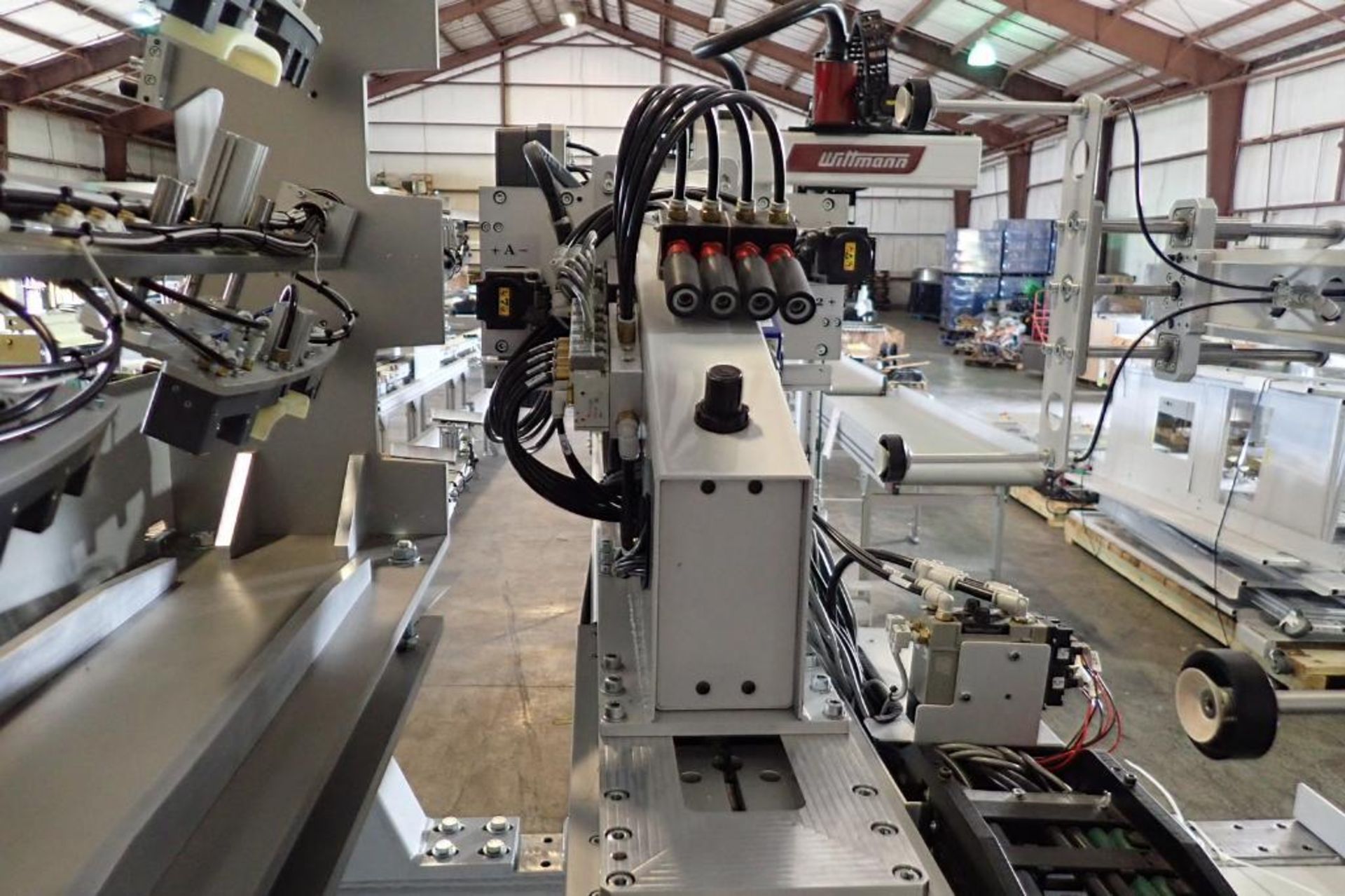 2015 Whittmann robotic inter molded label placing system, robot type W837-0139, article number - Image 14 of 96