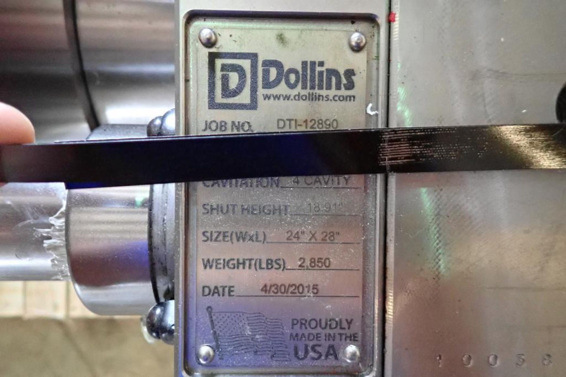 Dollins injection mold for (round pad container), job # DTI-12890, 4 cavities, Husky hot runner, - Bild 10 aus 15
