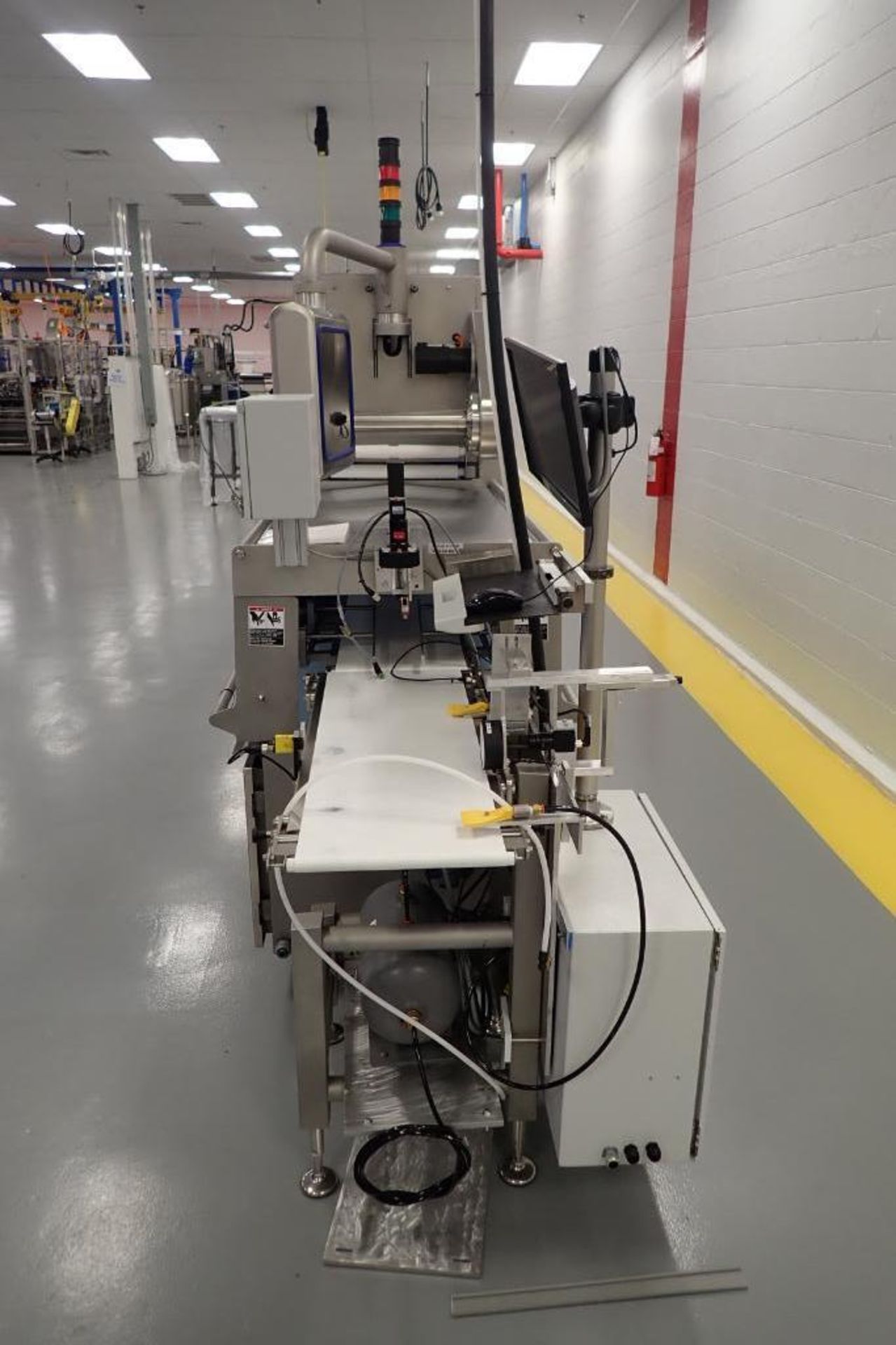 2015 GEA twinstar 8 spot tray sealer, SN 4047100314, 4 in. infeed x 12.5 in. discharge, Allen - Image 7 of 101