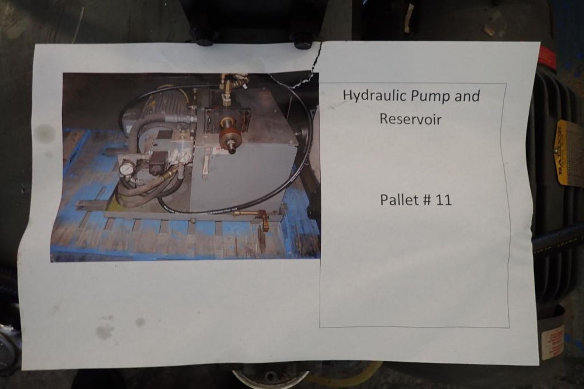 Continental hydraulics hydraulic power pack, 15 hp motor { Rigging Fee: $25} - Image 11 of 12