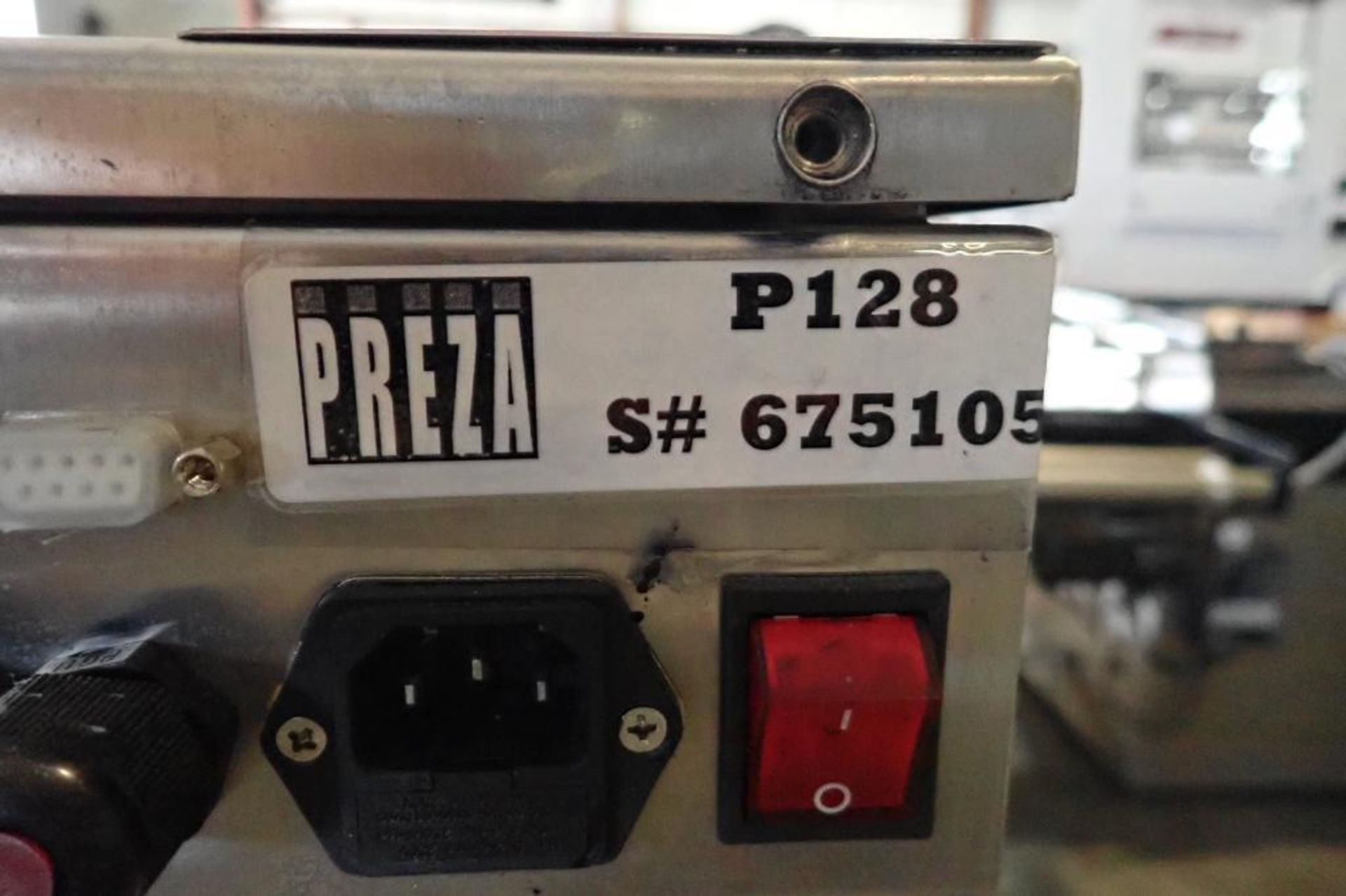 Preza easyjet ink jet coder, Model P128, touch screen, only 2 have ink heads, adjustable stands { - Image 12 of 16