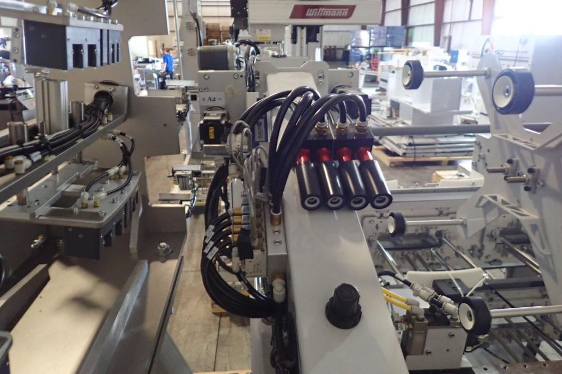 2015 Whittmann robotic inter molded label placing system, robot type W837-0138, article number - Image 19 of 98