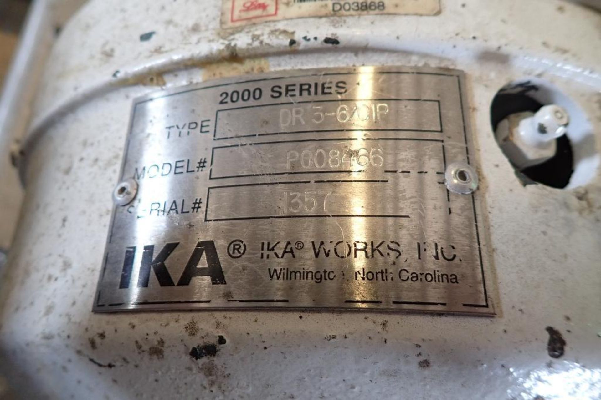 IKA 2000 series centrifugal pump, 10 hp, 1.5 in. in/out { Rigging Fee: $25} - Image 9 of 9