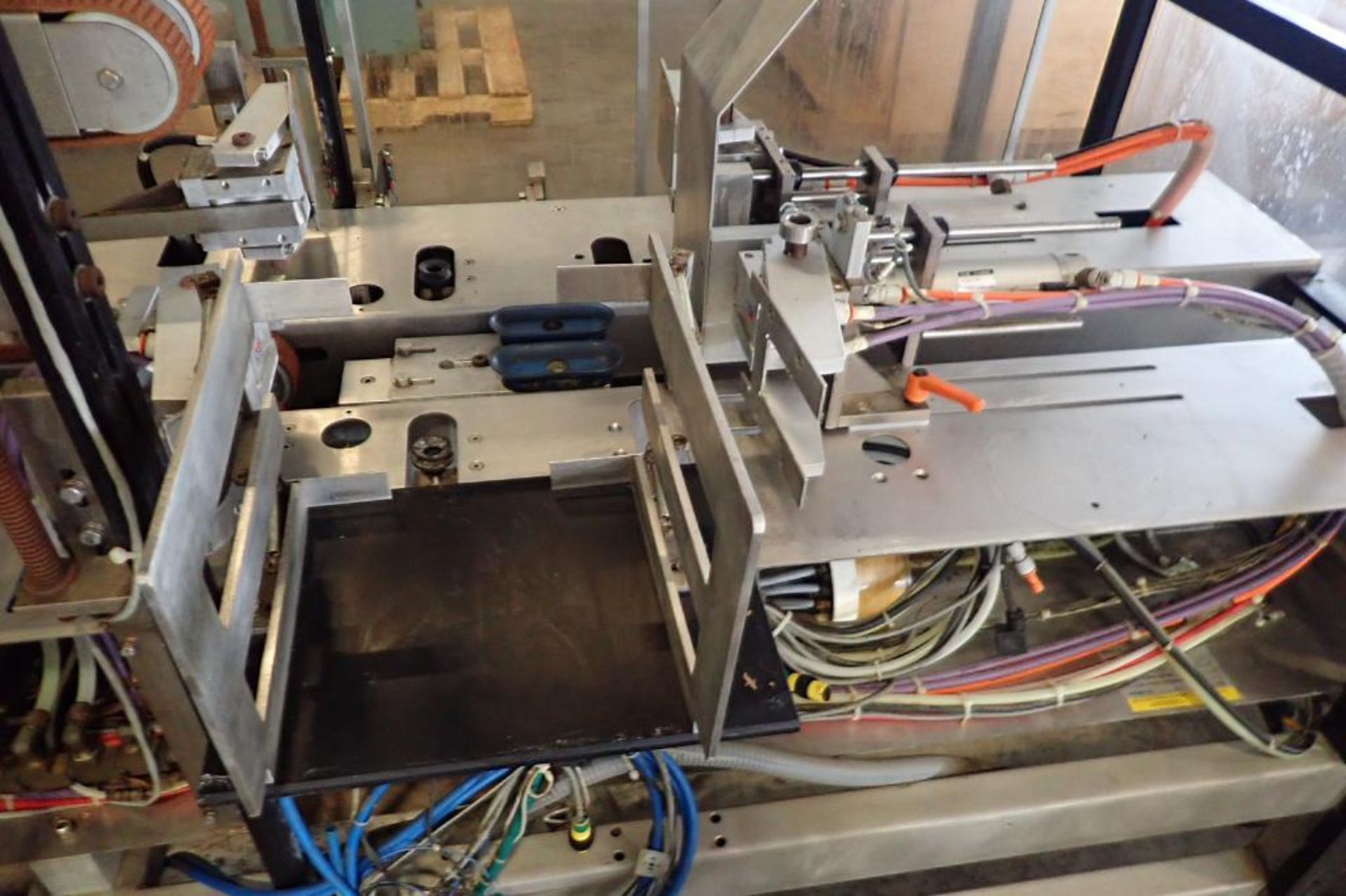 2003 Econoseal case packer, Model 7607, SN 8035, 220 volt, 1 ph., on casters (2 pieces) { Rigging - Image 8 of 20