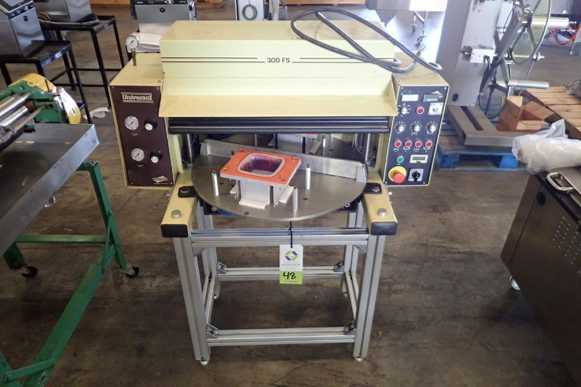 2005 Tommy Nielsen manual feed sealer, Model Universal 300FS, SN 880427 { Rigging Fee: $25}