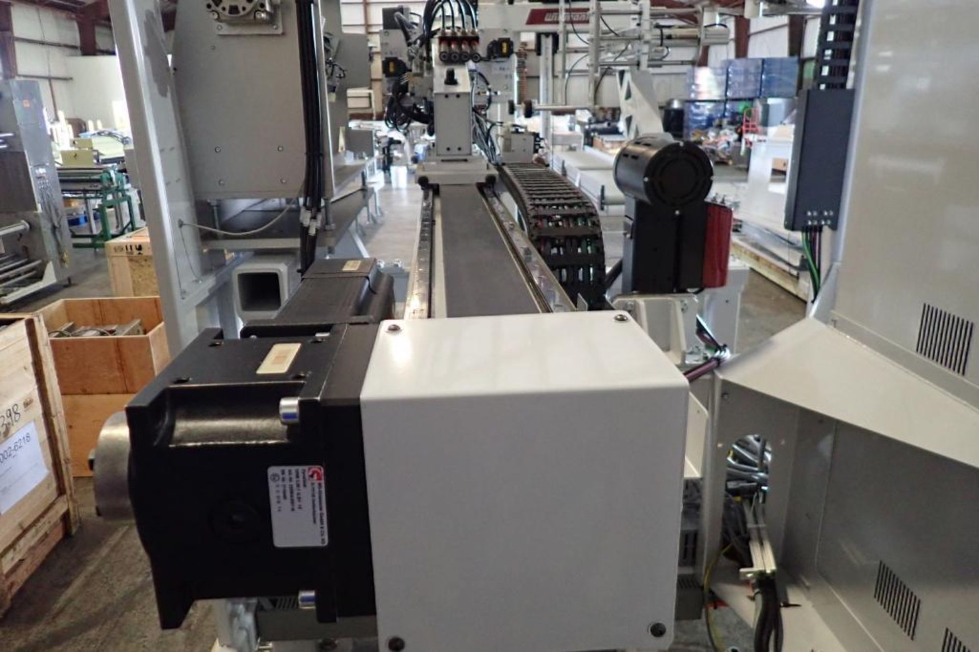 2015 Whittmann robotic inter molded label placing system, robot type W837-0139, article number - Image 11 of 96