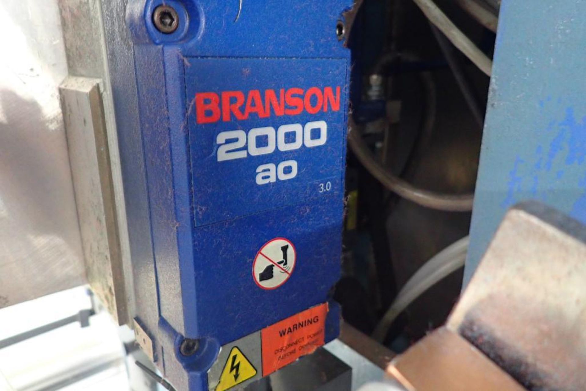 Branson 2000 ultrasonic welder, Actuator ao 3.0, 2001 Branson power supply Model 2000bdc 20:2.2 ** - Image 3 of 9