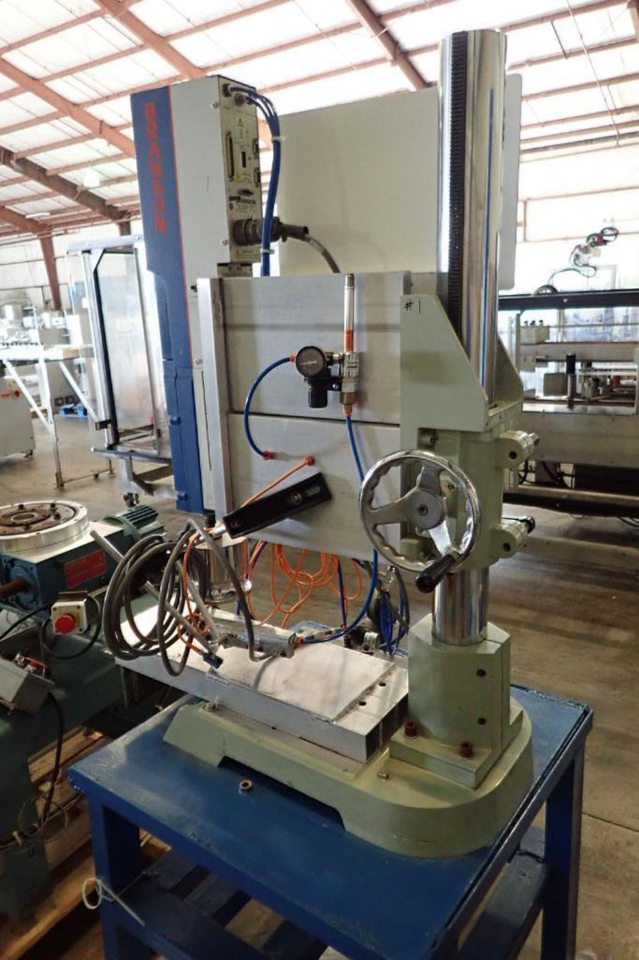 Branson Ultrasonic welder, Model 2000ao, mild steel frame { Rigging Fee: $50} - Image 12 of 16