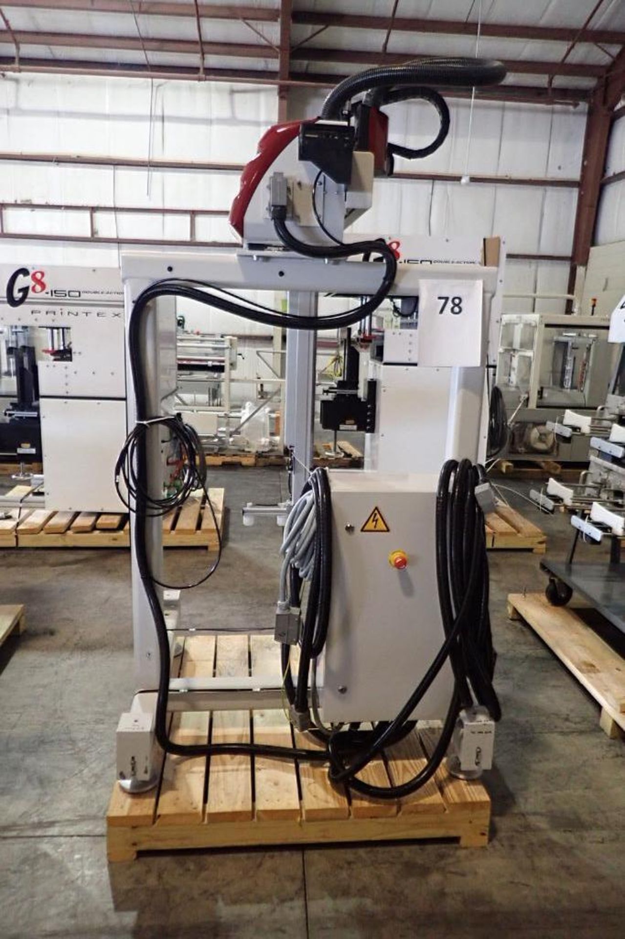 2015 Whittmann robotic inter molded label placing system, robot type W837-0139, article number - Image 40 of 96