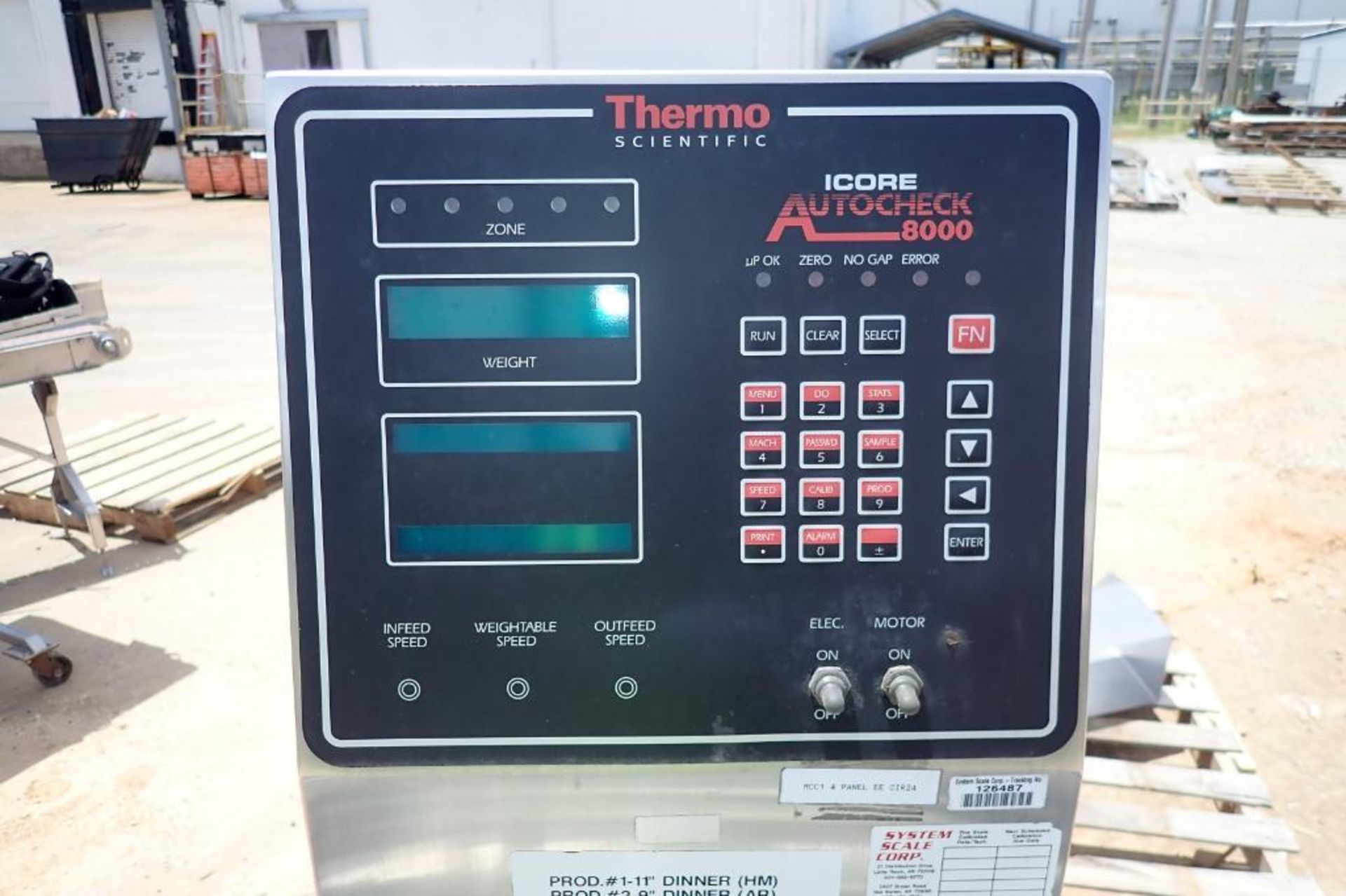 Thermo Scientific check weigher - (Located in Fayetteville, AR) - Image 5 of 10