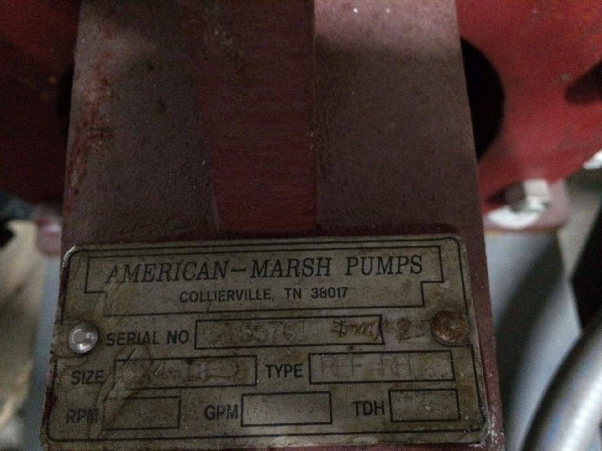 American Marsh pump - (Located in Fayetteville, AR) - Image 5 of 6