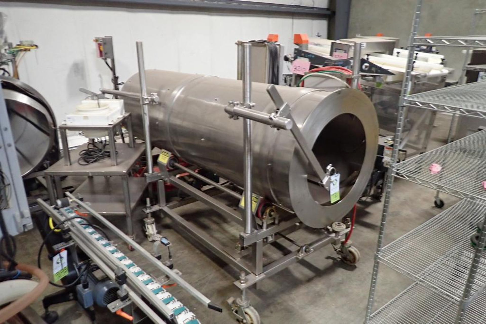 Spray Dynamics soft flite coating drum. {Located in Visalia, CA} - Image 2 of 17