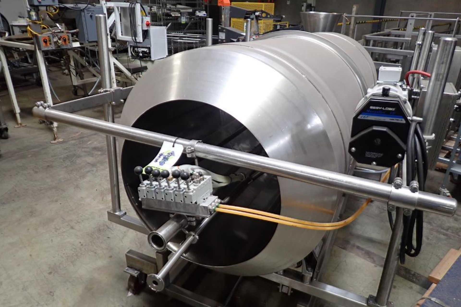 Spray Dynamics SS coating drum. {Located in Visalia, CA} - Image 2 of 9