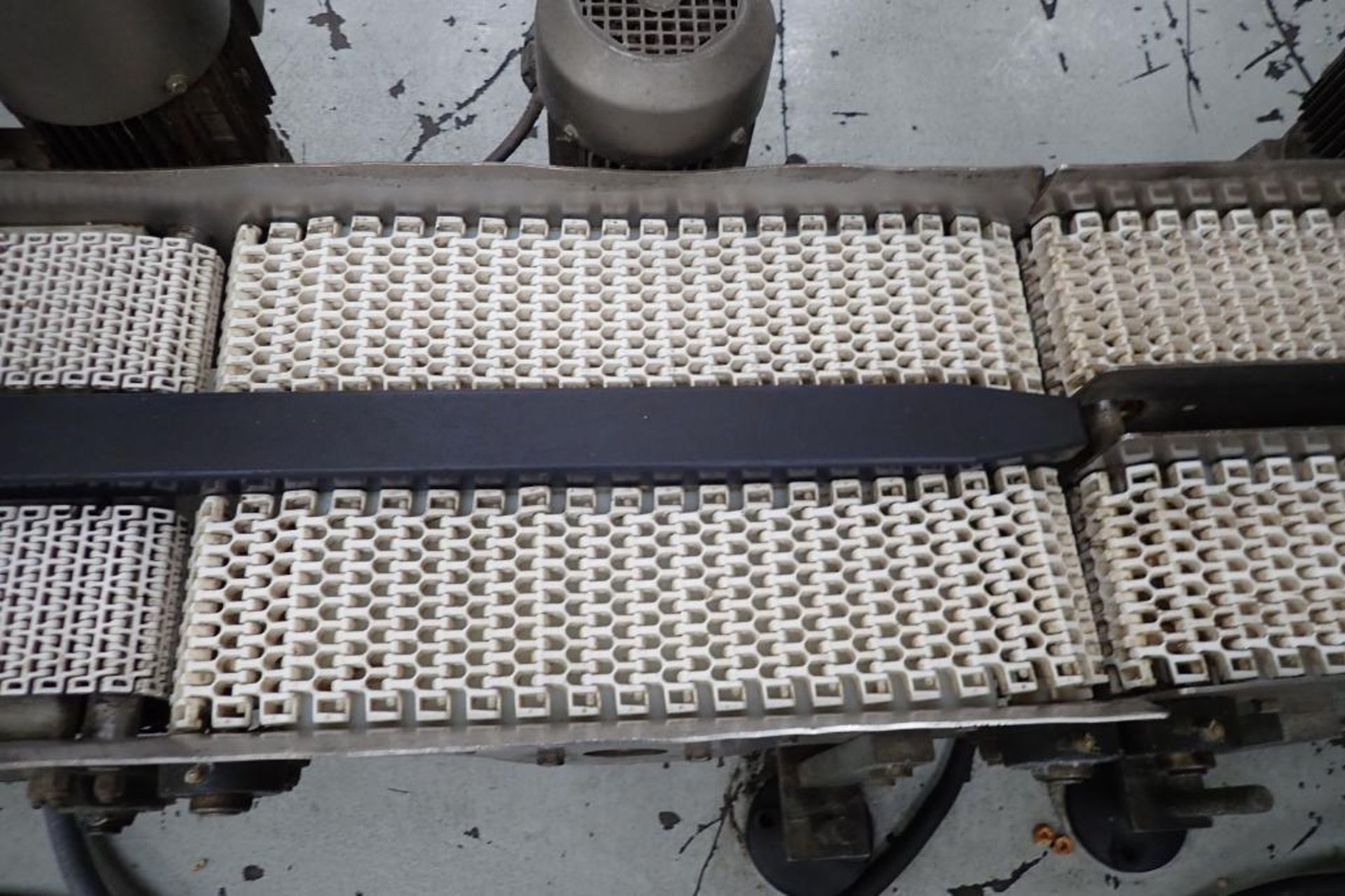 SS white plastic chain conveyor. {Located in Visalia, CA} - Image 7 of 15