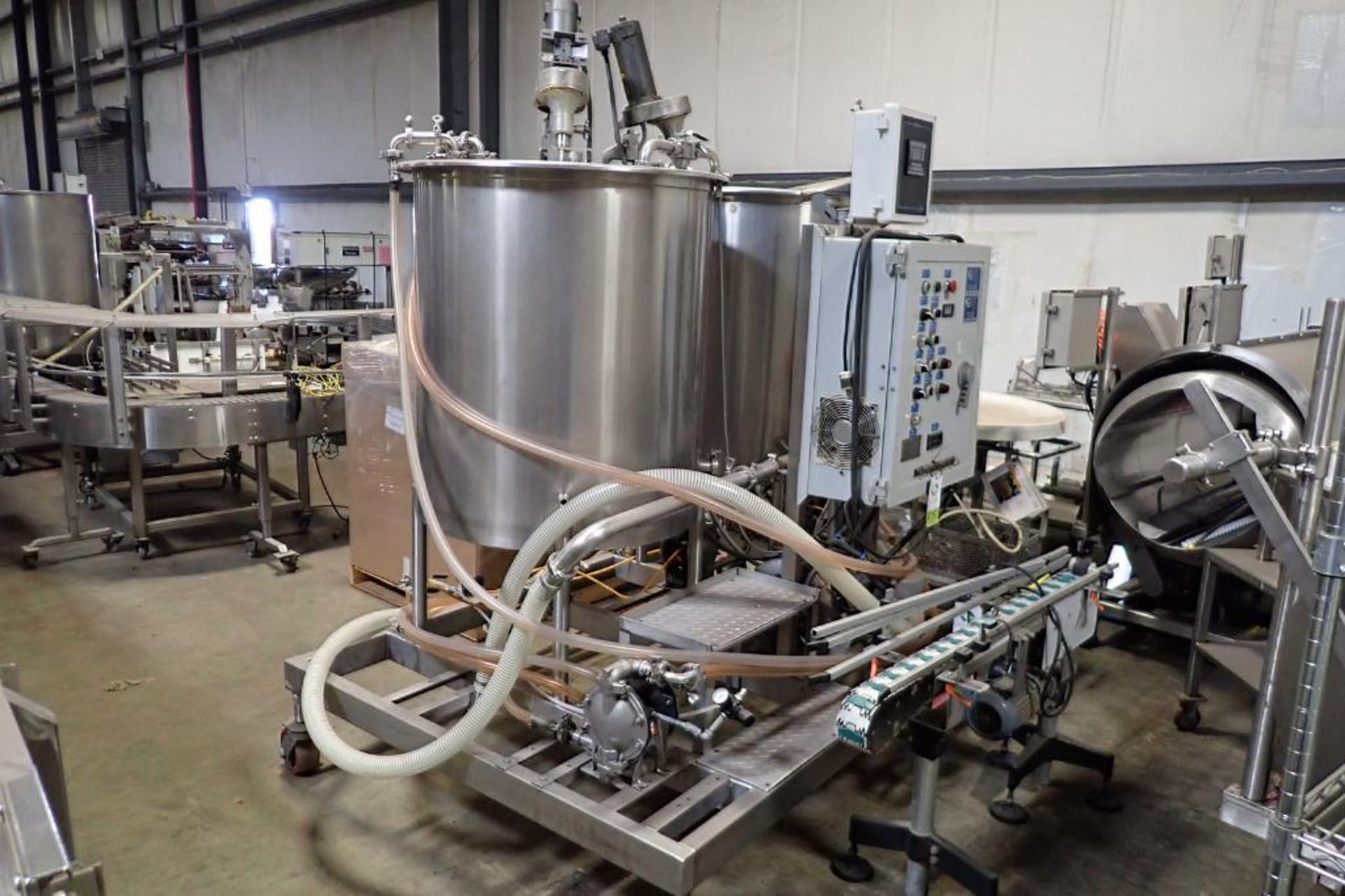 Spray Dynamics liquid and dry additive system. {Located in Visalia, CA}