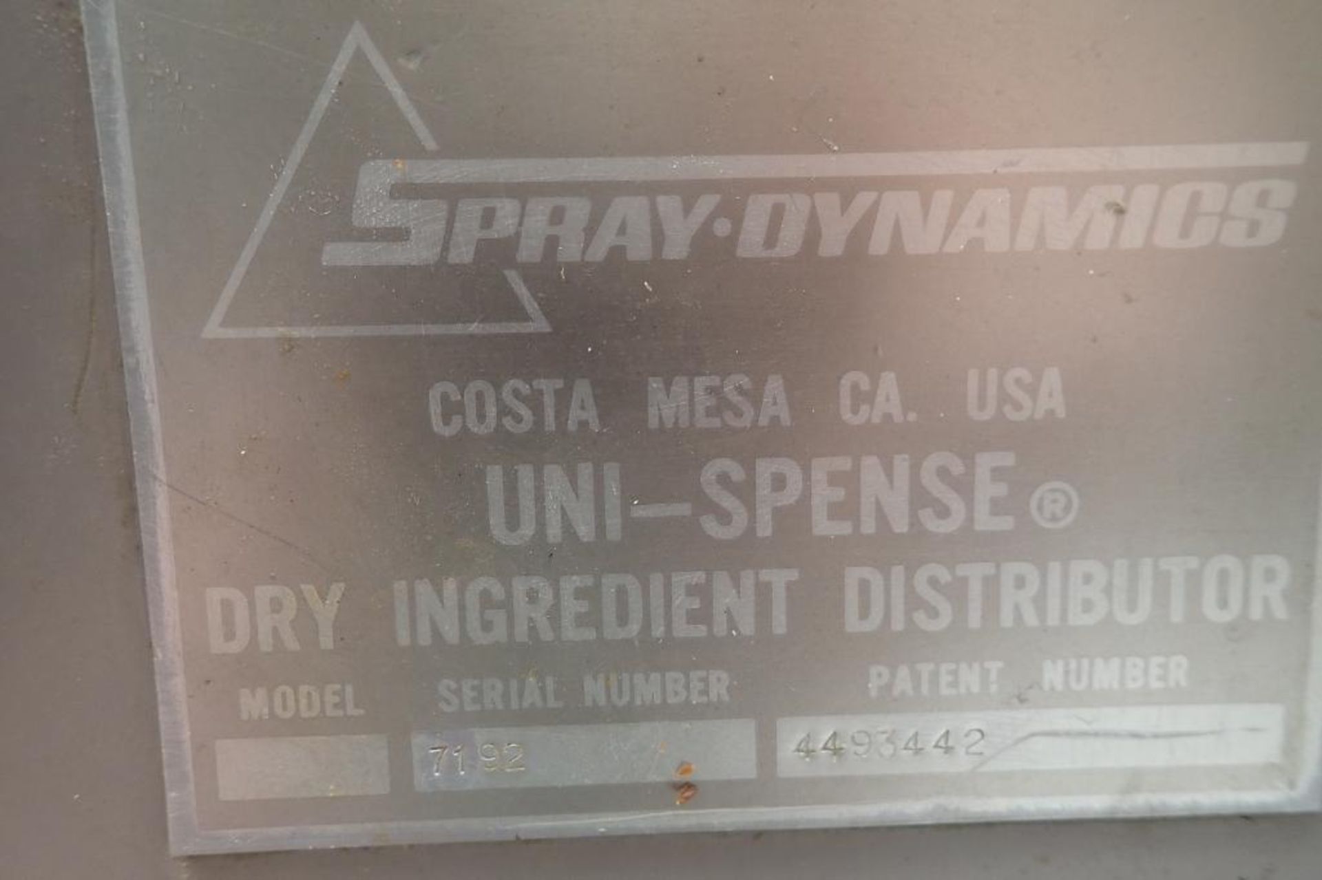 Spray Dynamics SS coating drum. {Located in Visalia, CA} - Image 21 of 22