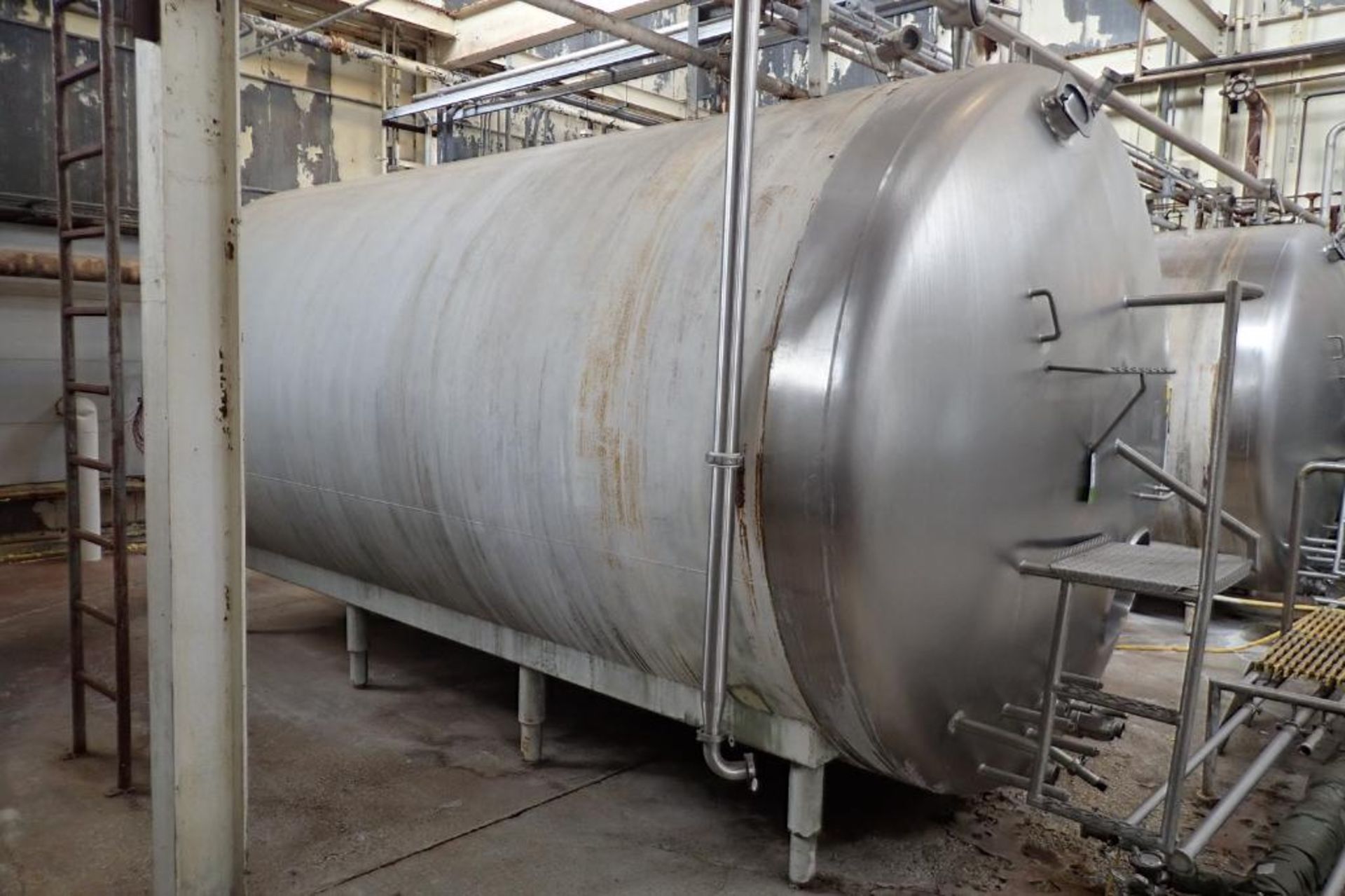 Creamery Package SS jacketed holding tank. {Located in Dixon, IL} - Image 7 of 10